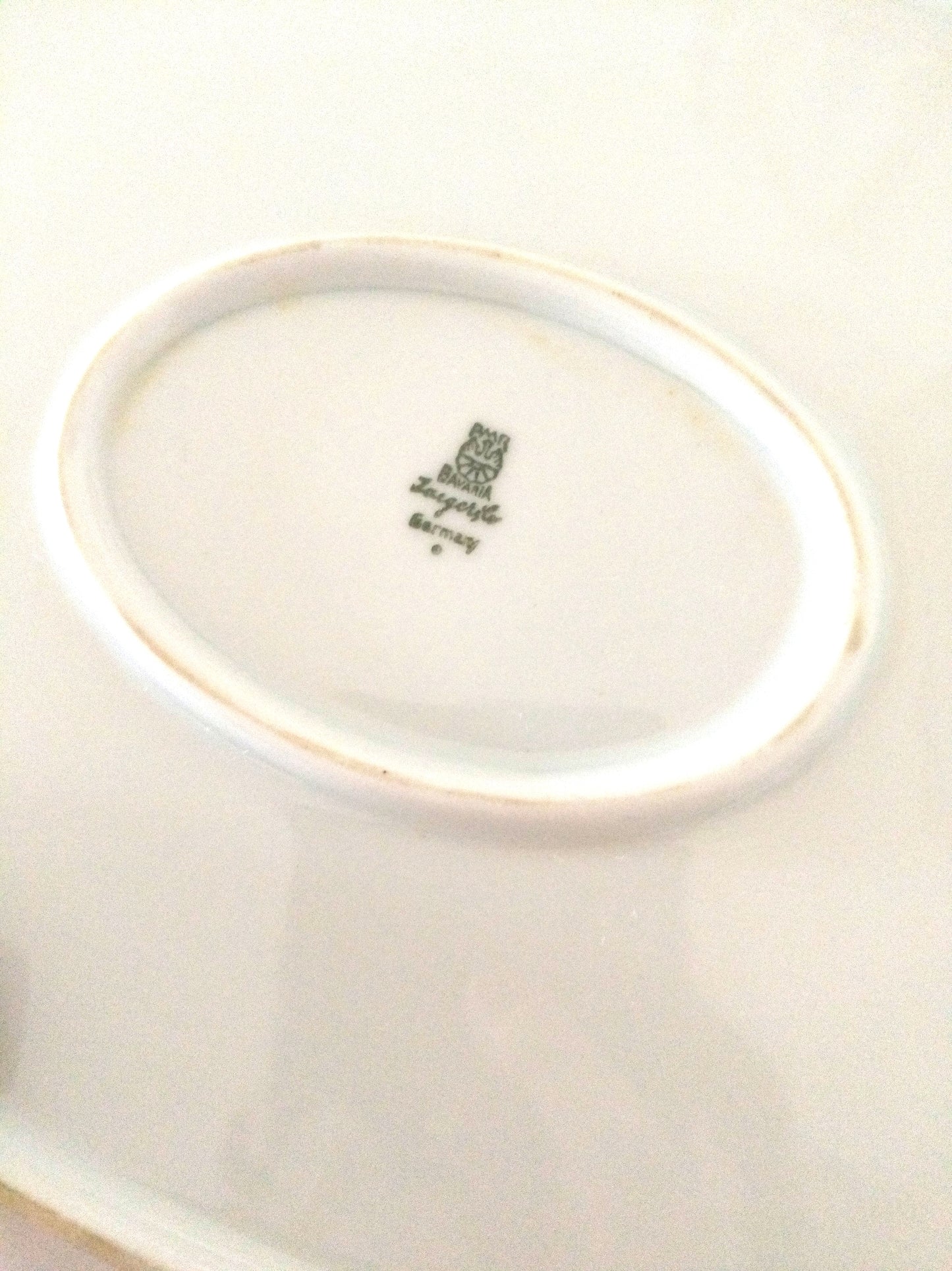 Plat de service ovale Bavaria Jaeger Co Germany