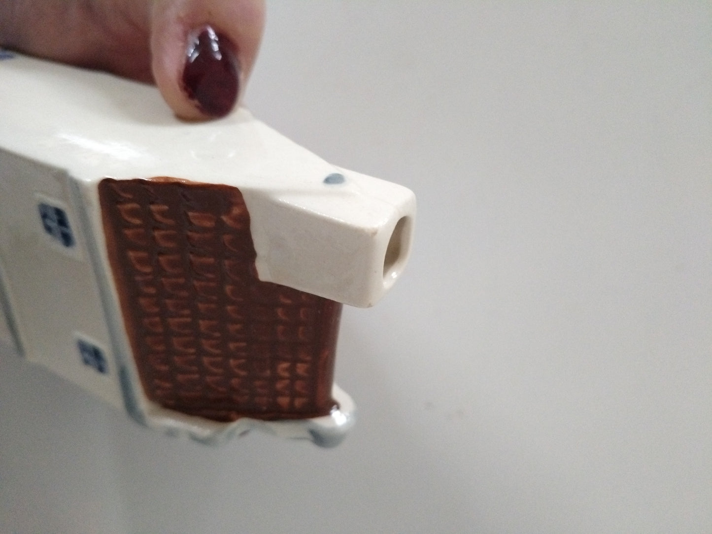 Maison hollandaise miniature 91 en Bleu de Delft à l'unité