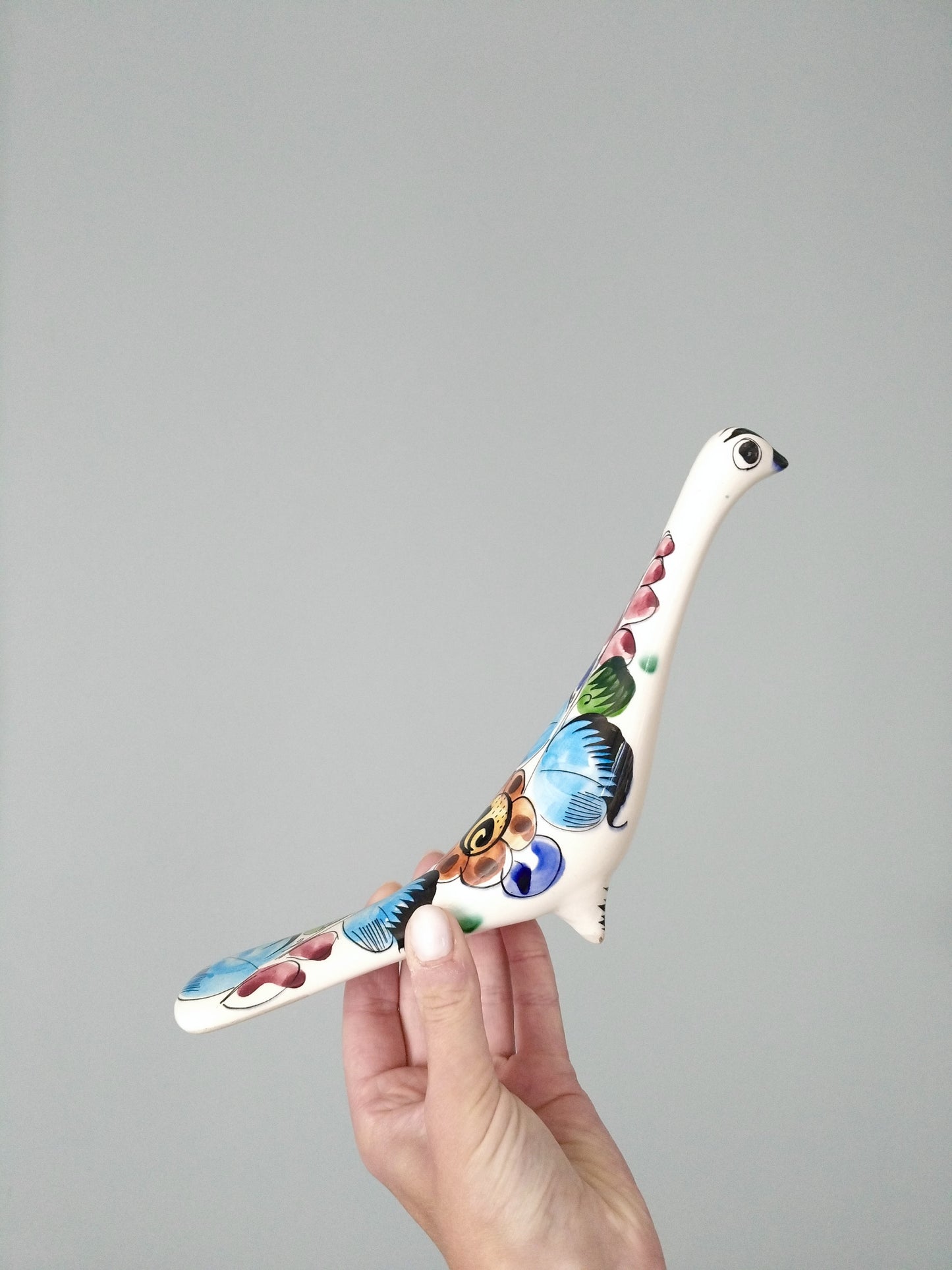 Oiseau décoratif en céramique de Tonala RS Mexico