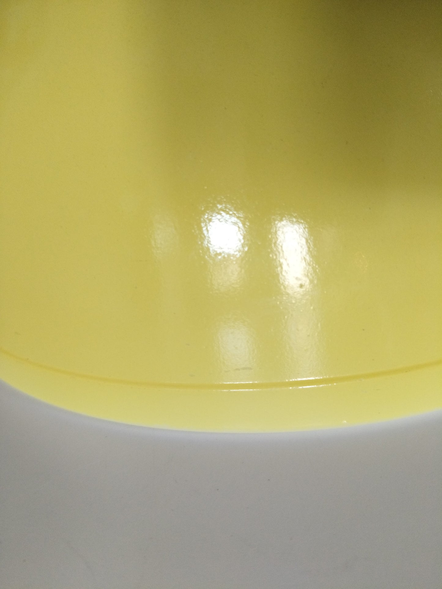 Gros bol mélangeur Pyrex USA jaune