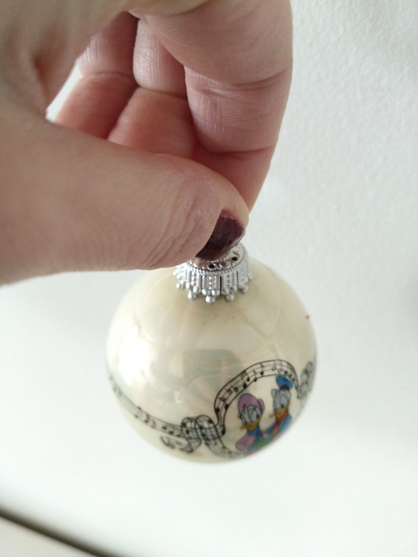 4 boules de Noël en verre Walt Disney's Germany