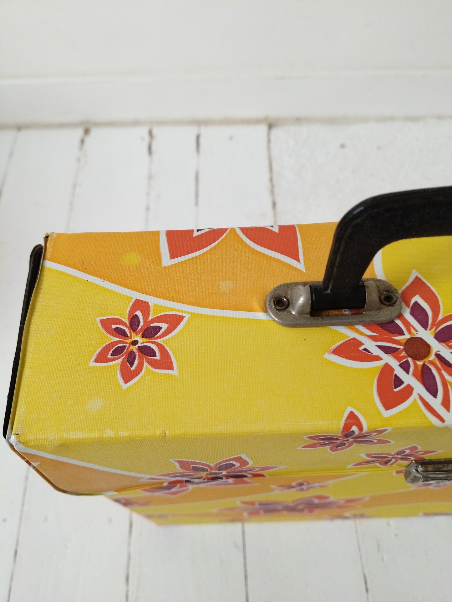 Valisette à vinyles 33T vintage