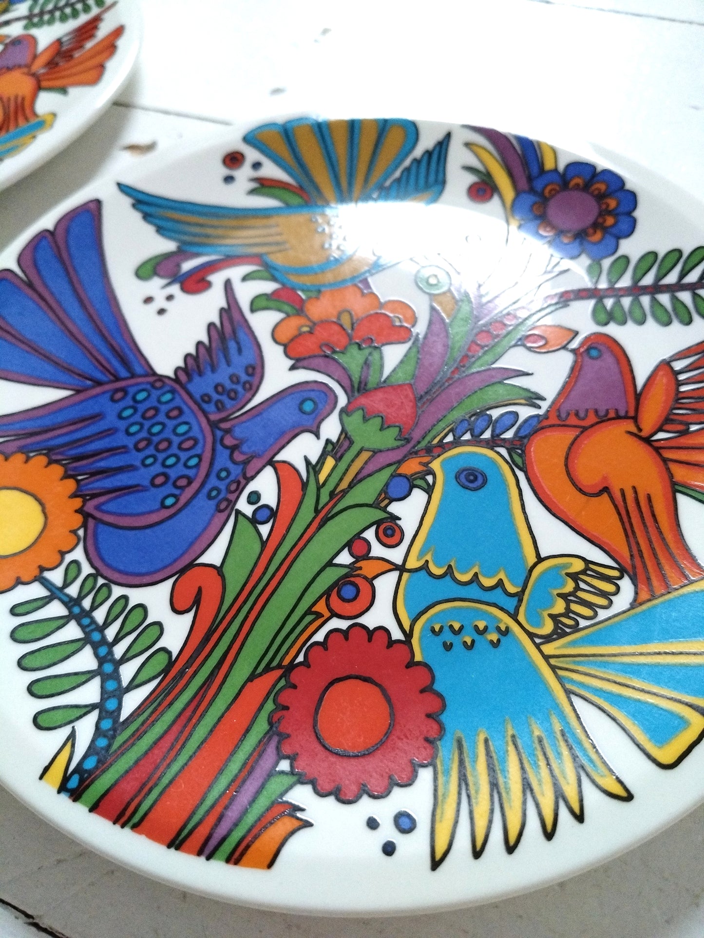 Assiette 20,5cm Villeroy et Boch Acapulco décor plein à l'unité - plusieurs pièces disponibles - cetaitmieuxavant