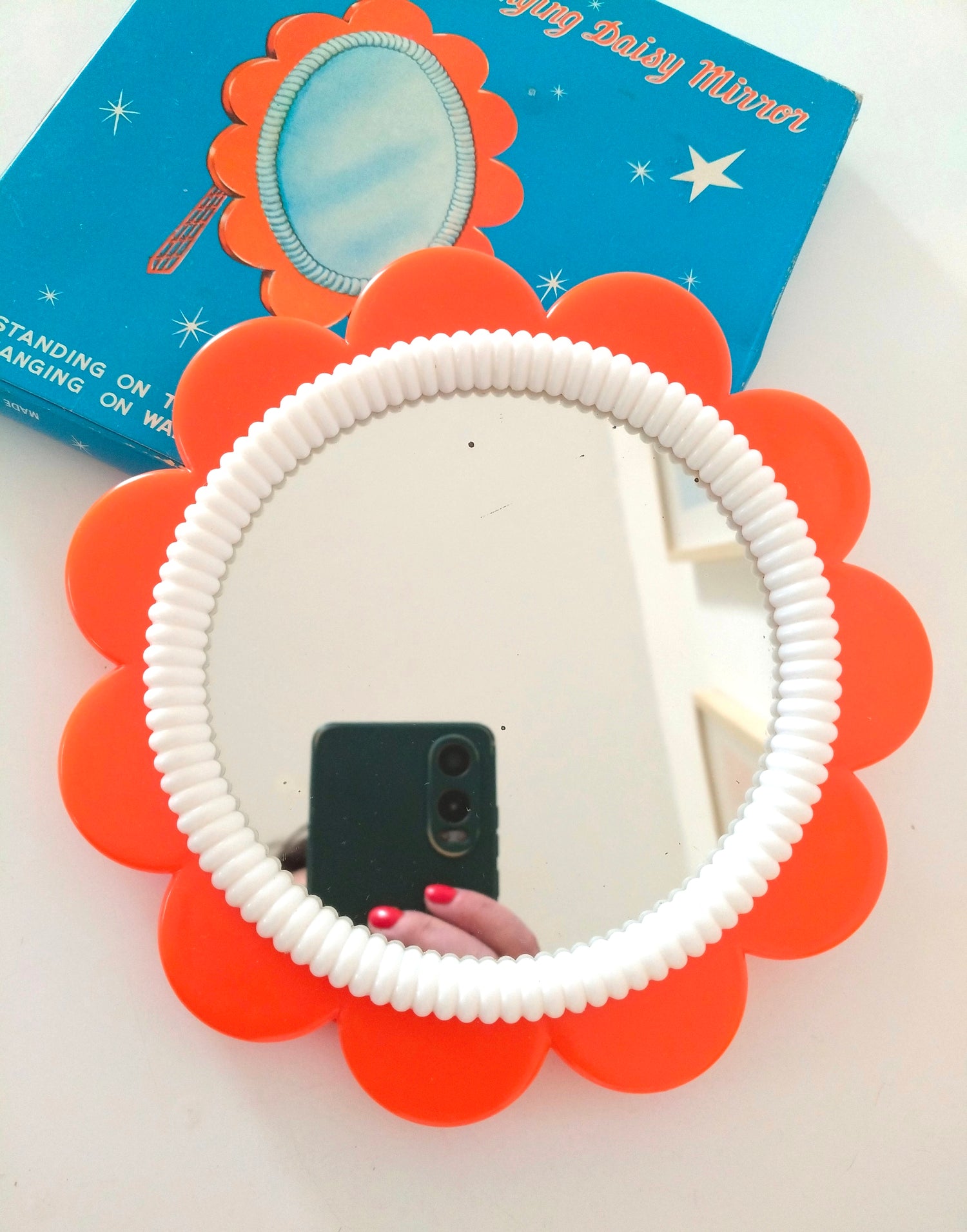 Petit miroir fleur mural ou à poser - cetaitmieuxavant