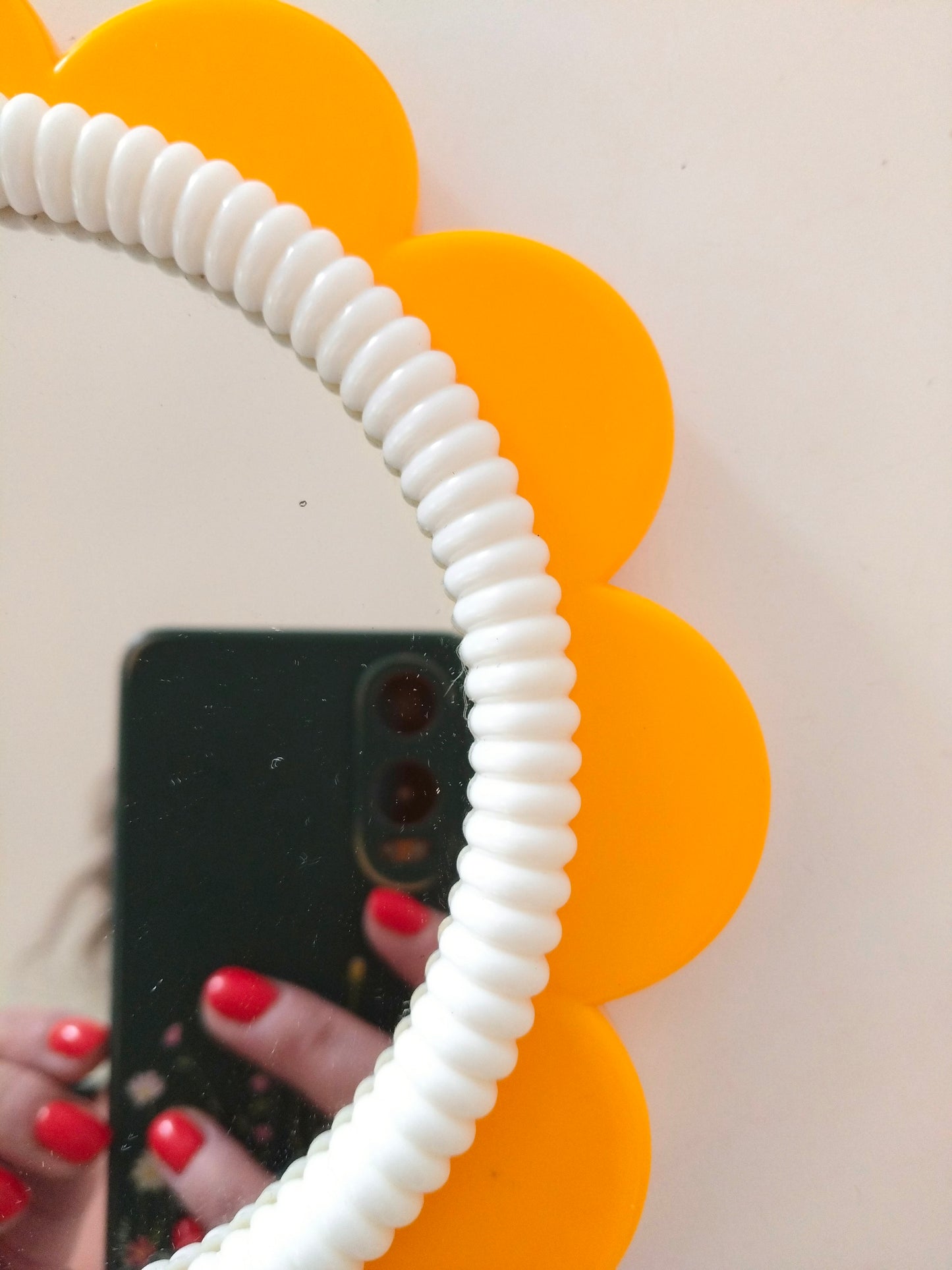 Petit miroir fleur mural ou à poser Hong Kong - cetaitmieuxavant