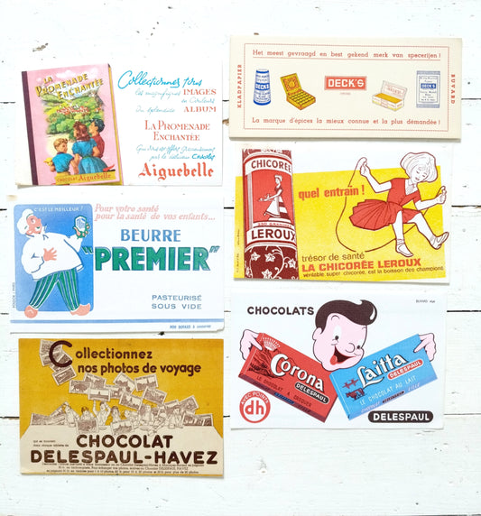 Buvard publicitaire au choix