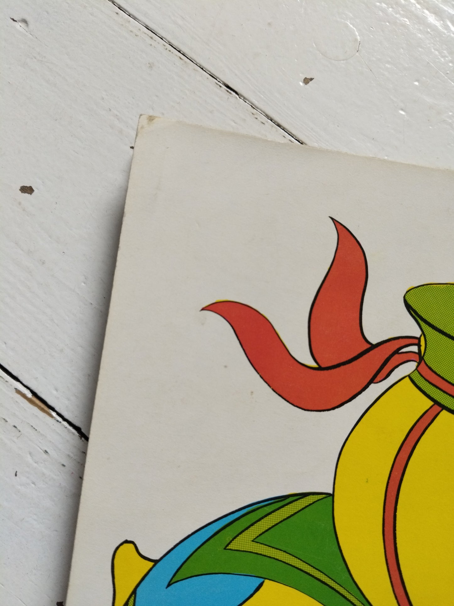 Ancien livre de jeux et coloriage vierge - cetaitmieuxavant