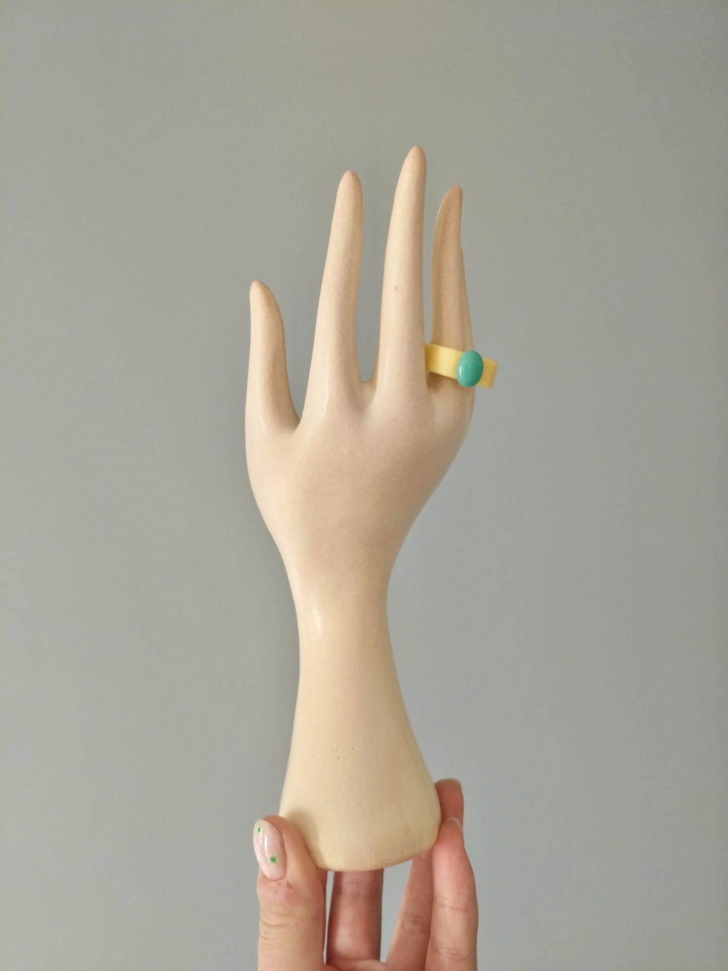 Soliflore/ baguier main en céramique