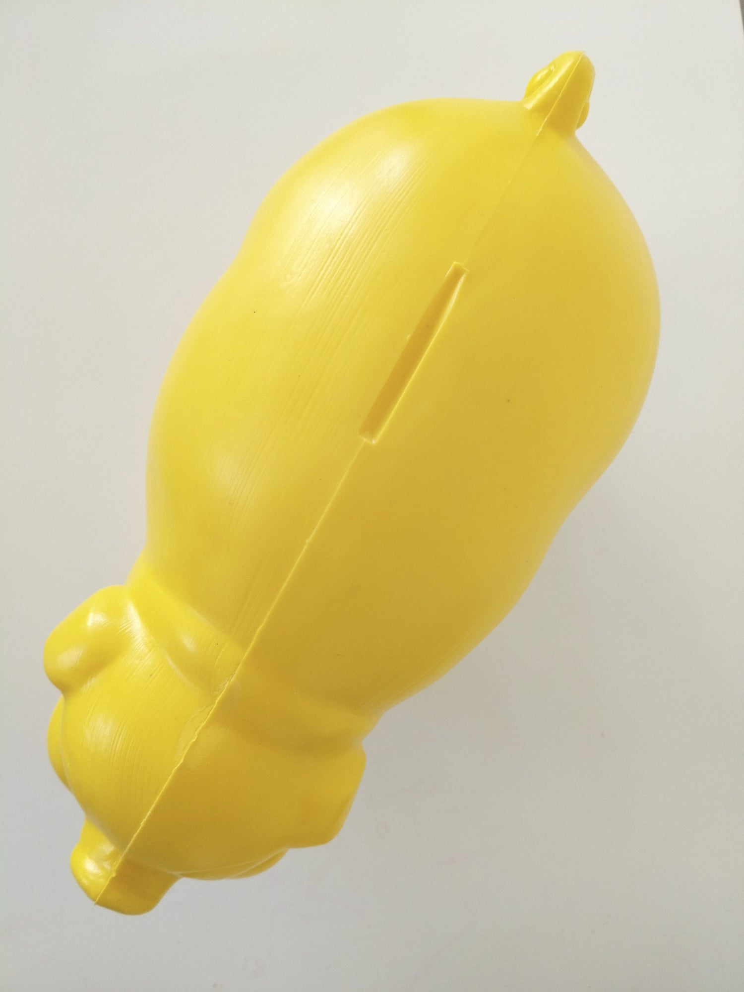 Grosse tirelire cochon en plastique - cetaitmieuxavant