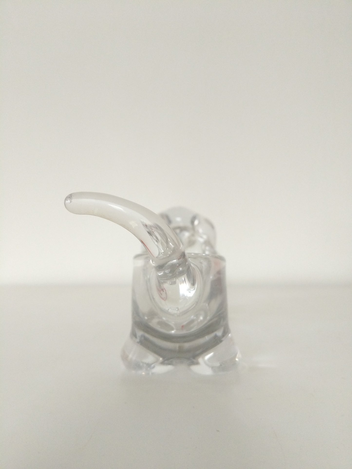 Vide-poches/ porte-bijoux chien saucisse teckel en cristal Art Vannes France - cetaitmieuxavant