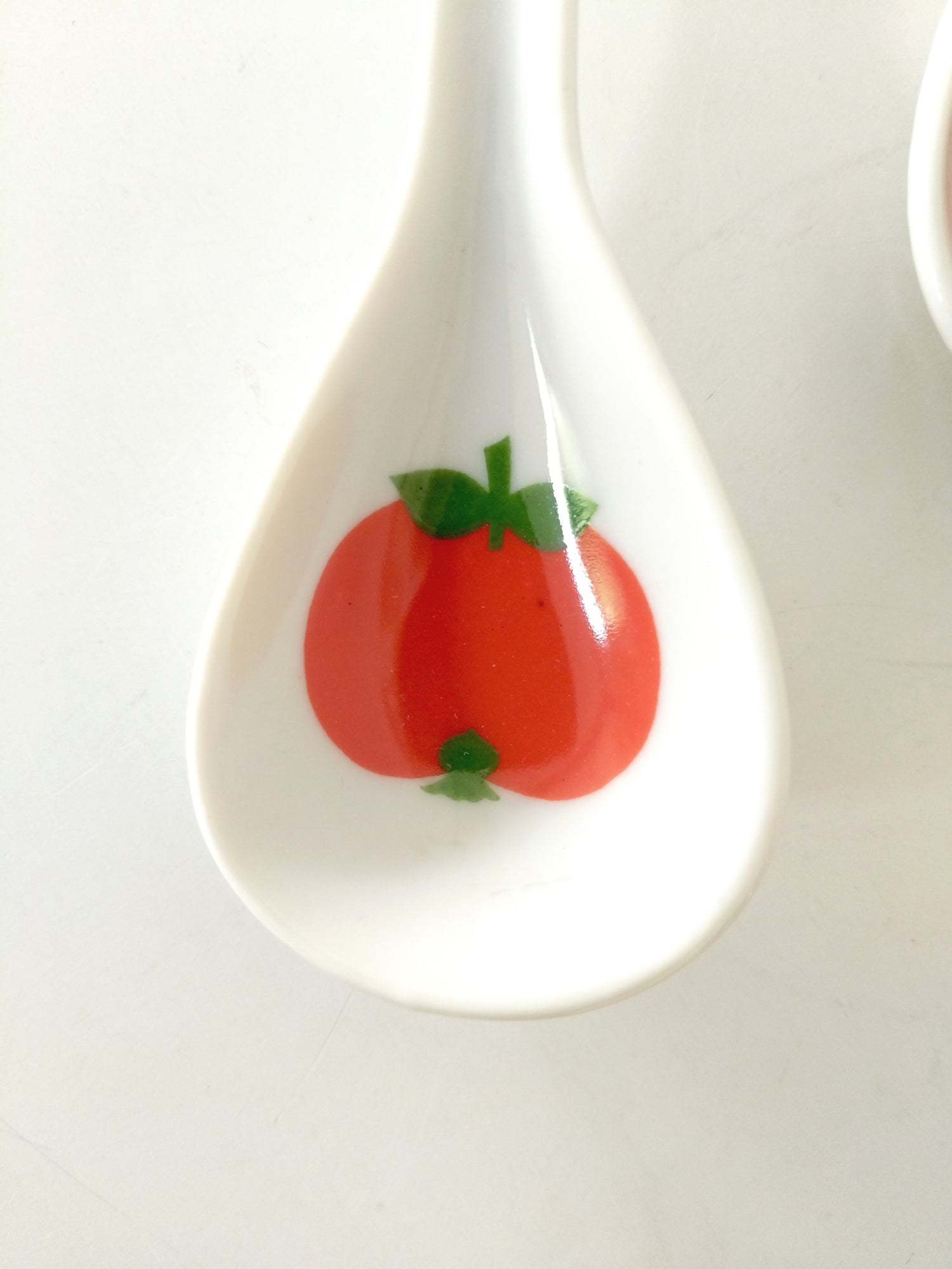 2 cuillères à soupe/ coupelles apéro-entrée en porcelaine Herrandiz - cetaitmieuxavant