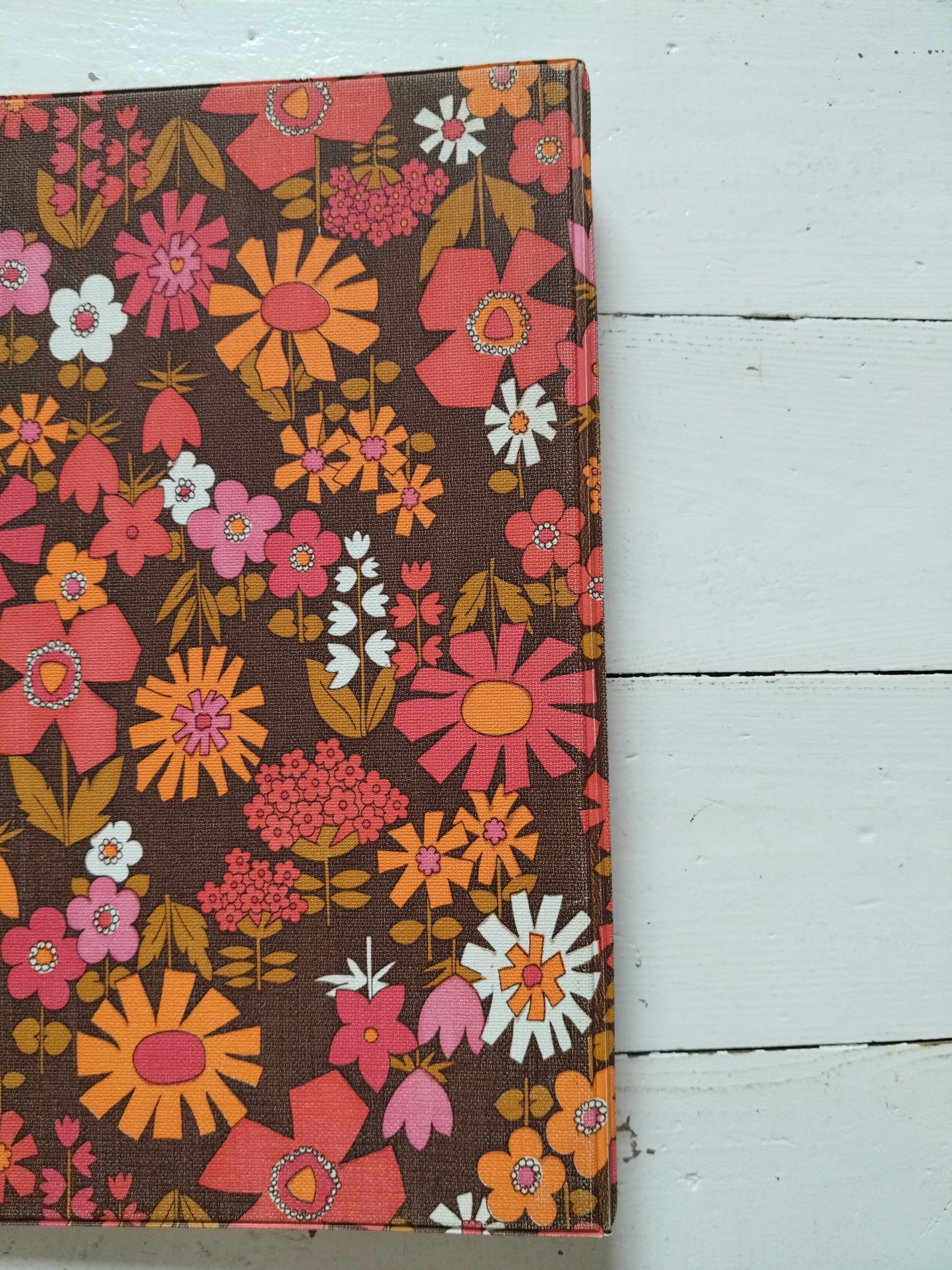 Petit classeur A4 fleurs ou pommes au choix