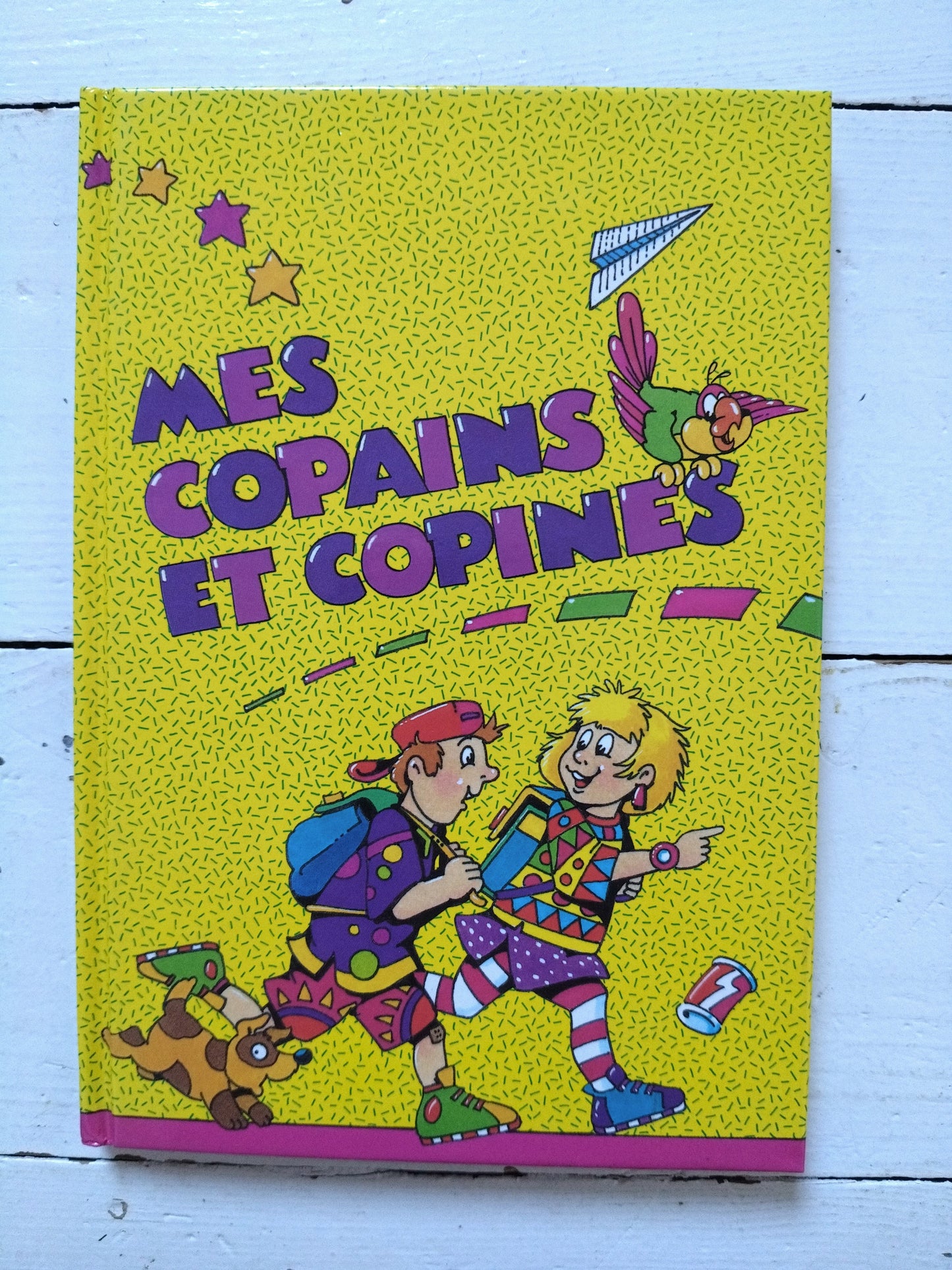 Carnet/ livre d'amitié "mes copains et copines" de Henzo 90's
