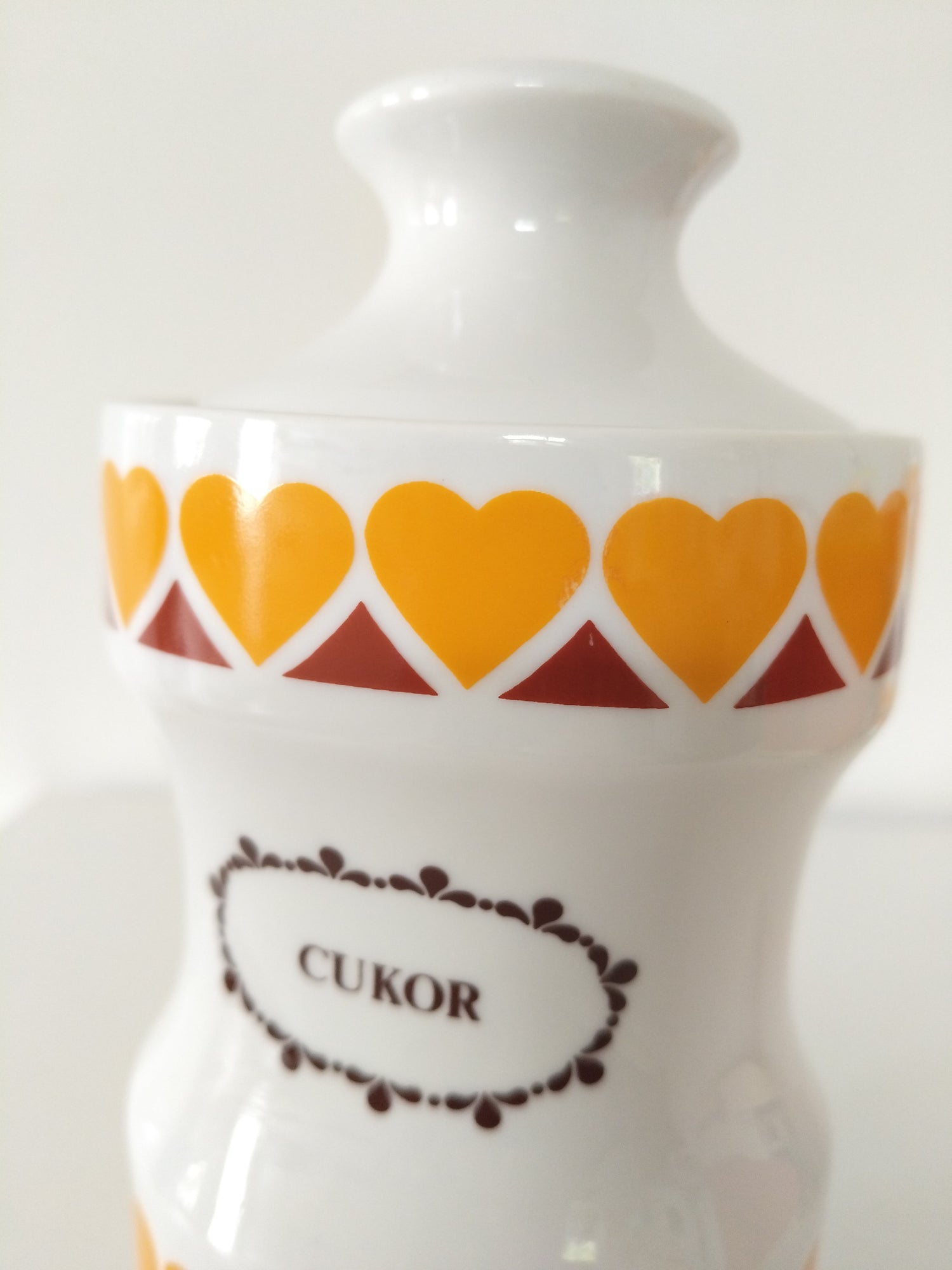 Bocal/pot en porcelaine FIM Alfoldi Hongrie au choix - cetaitmieuxavant