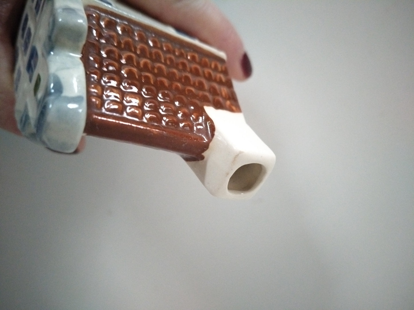 Maison hollandaise miniature 91 en Bleu de Delft à l'unité