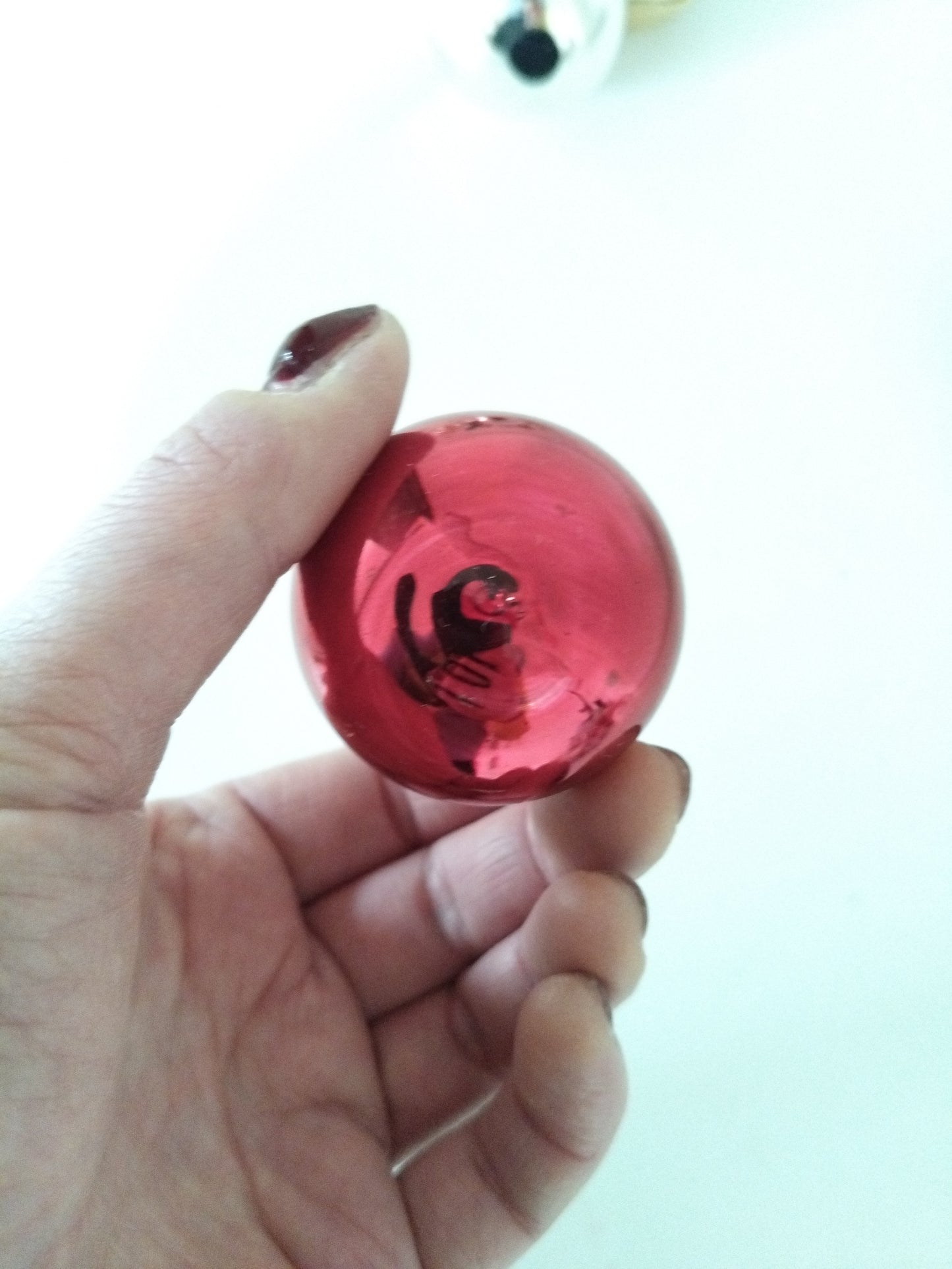 Ancienne boule de Noël en verre au choix