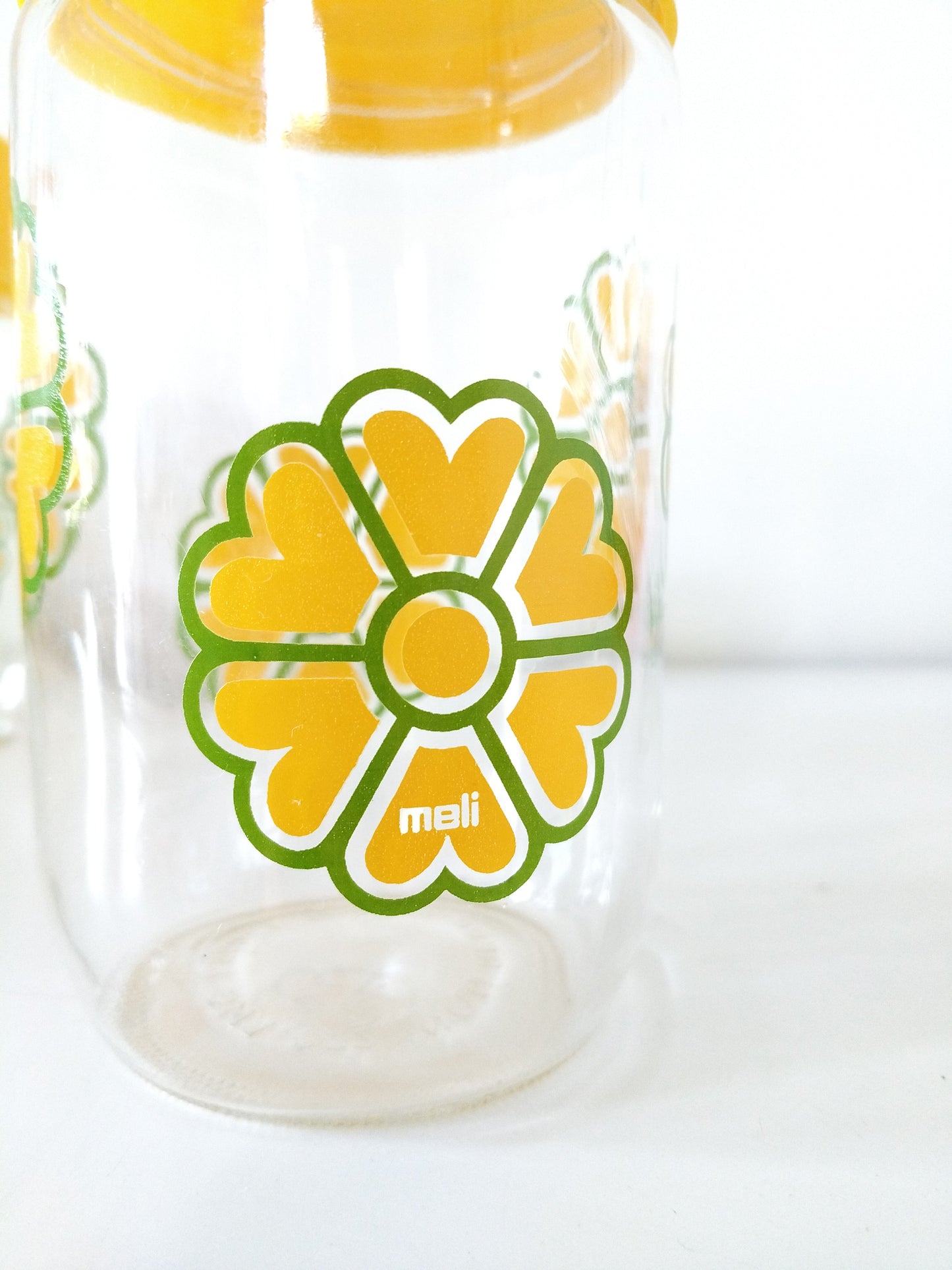 Pot/ bocal verseur en verre Meli à l'unité