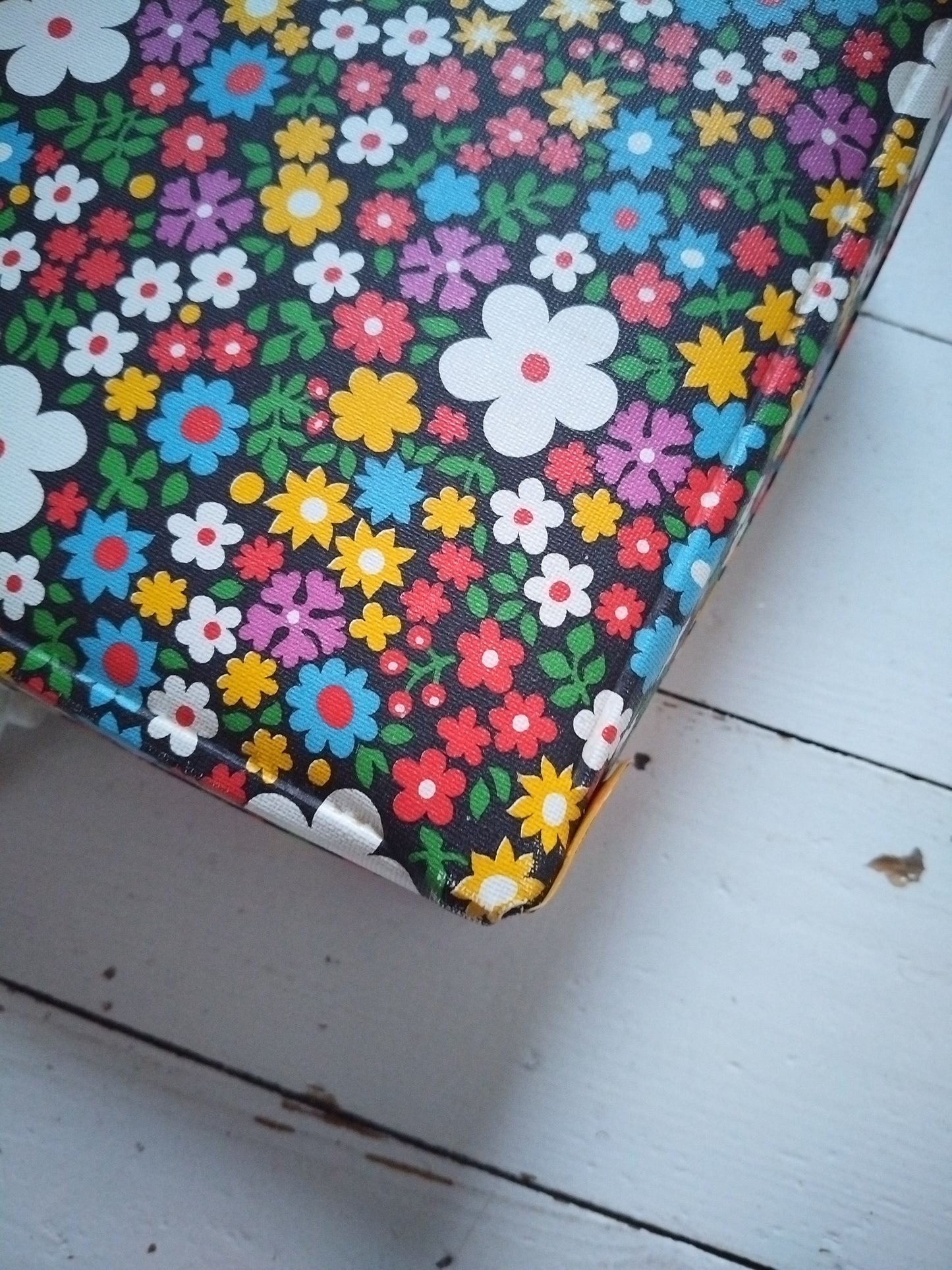 Valisette vintage flower power