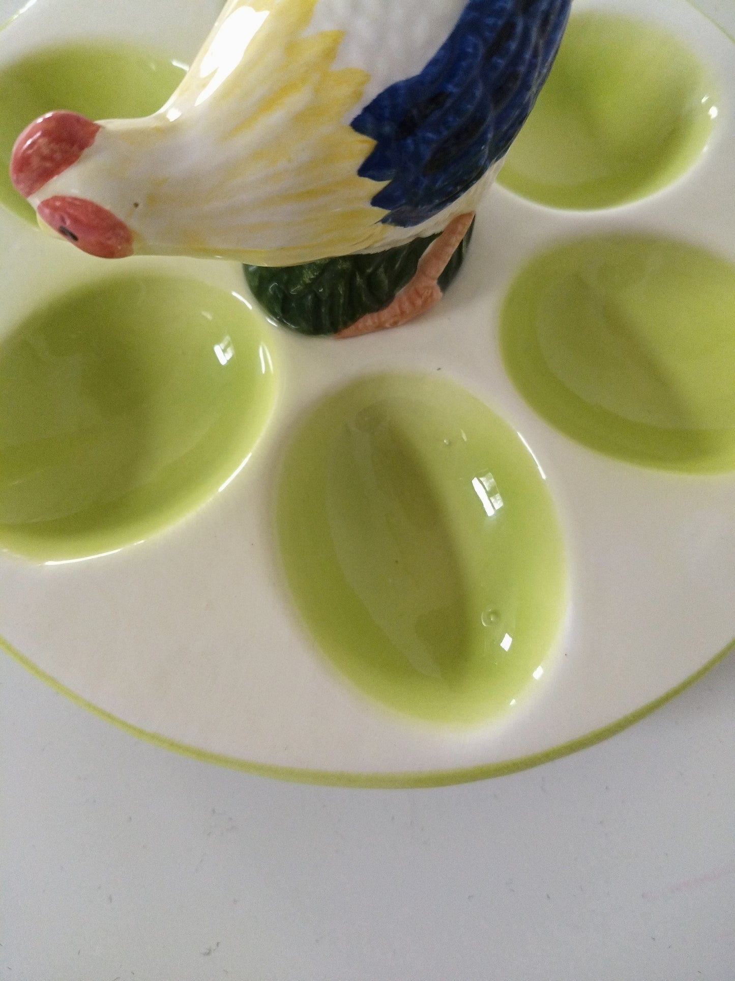 Œufier/ plateau à œufs en céramique - cetaitmieuxavant