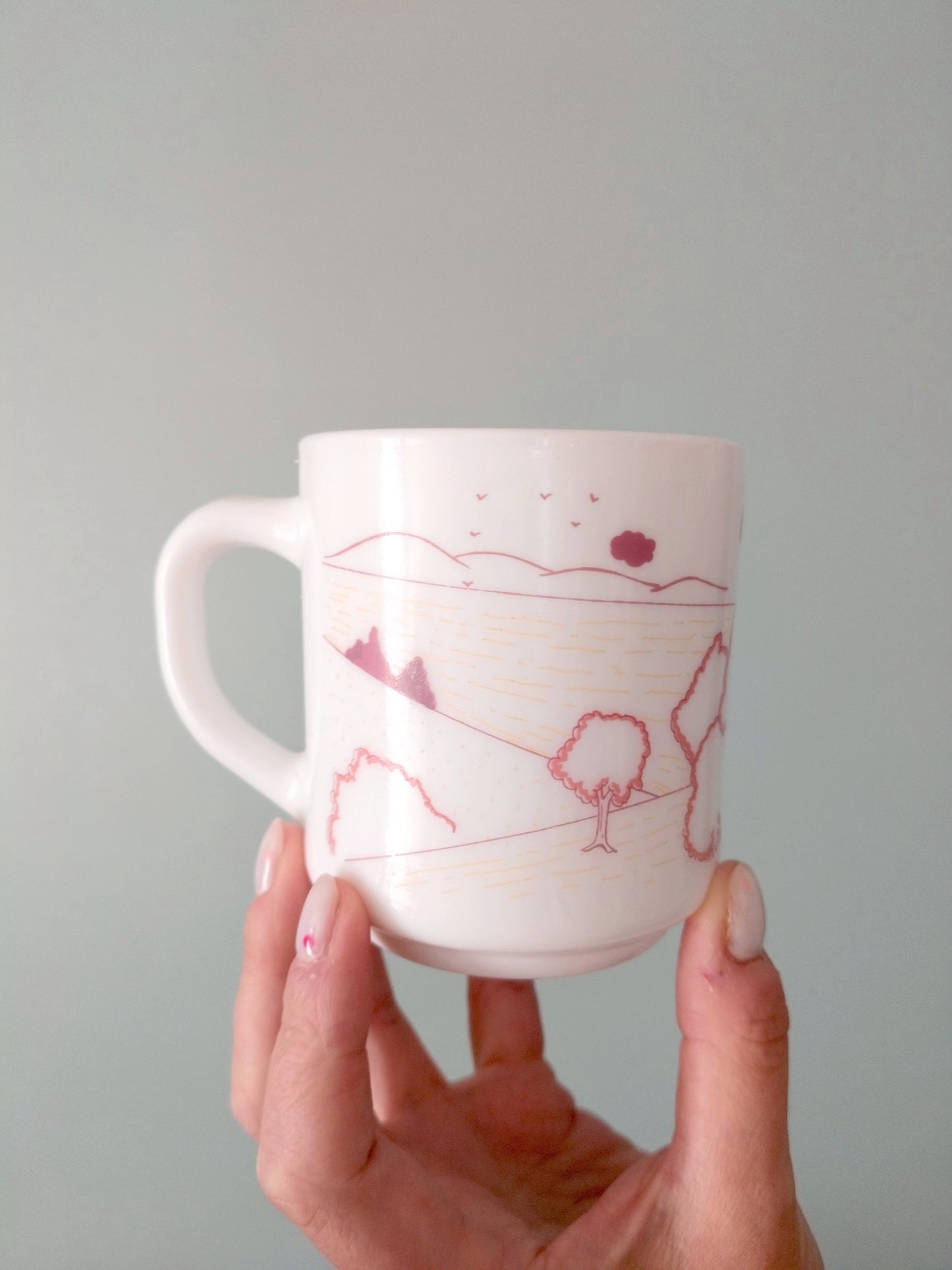 Mug Arcopal village de campagne