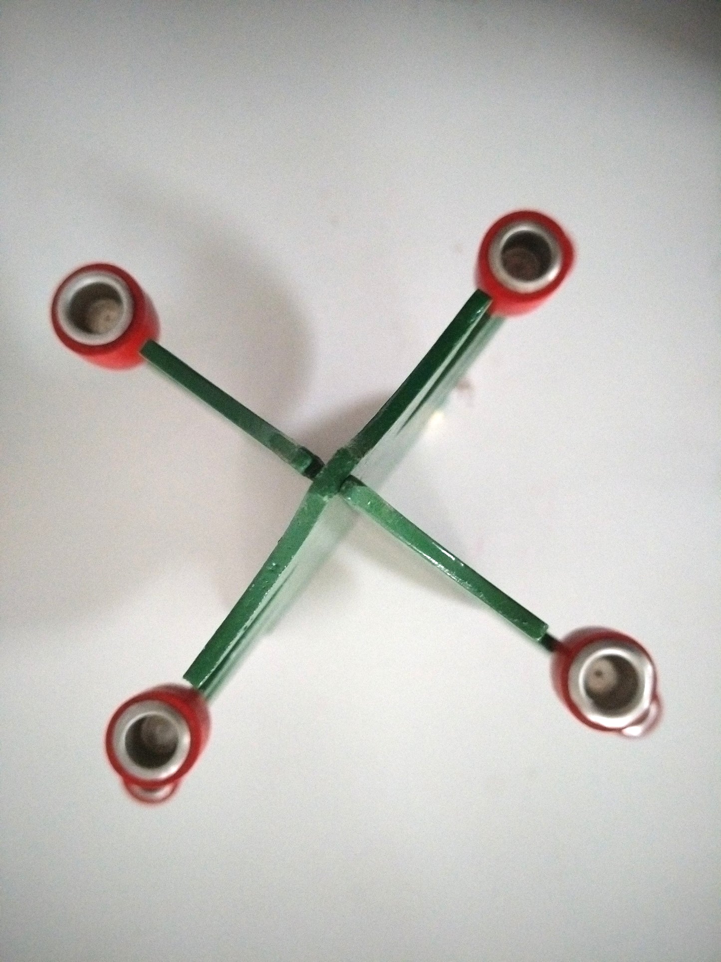 Bougeoir de Noël sapin en bois handmade Sri Lanka