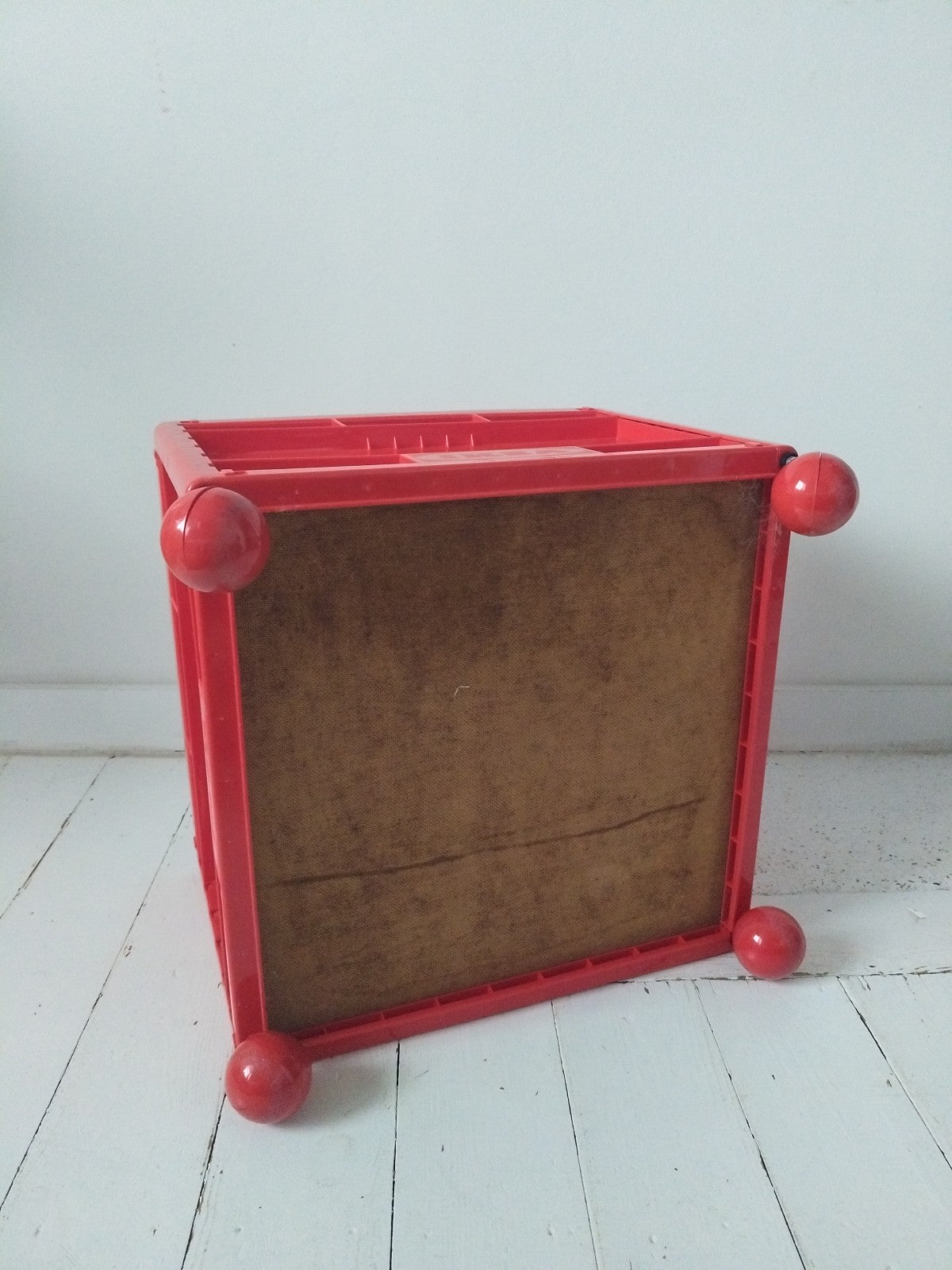 Box de rangement à roulettes en plastique Ikea Märd 90's