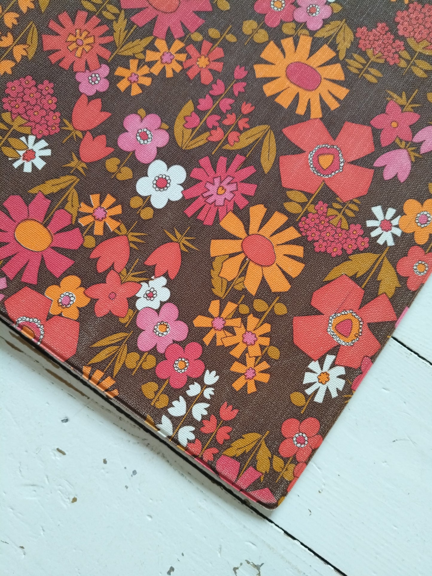 Petit classeur A4 fleurs ou pommes au choix