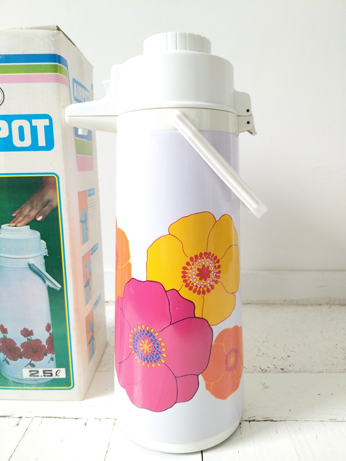 Thermos/ distributeur de boisson flower power D.G AIRPOT 2,5l