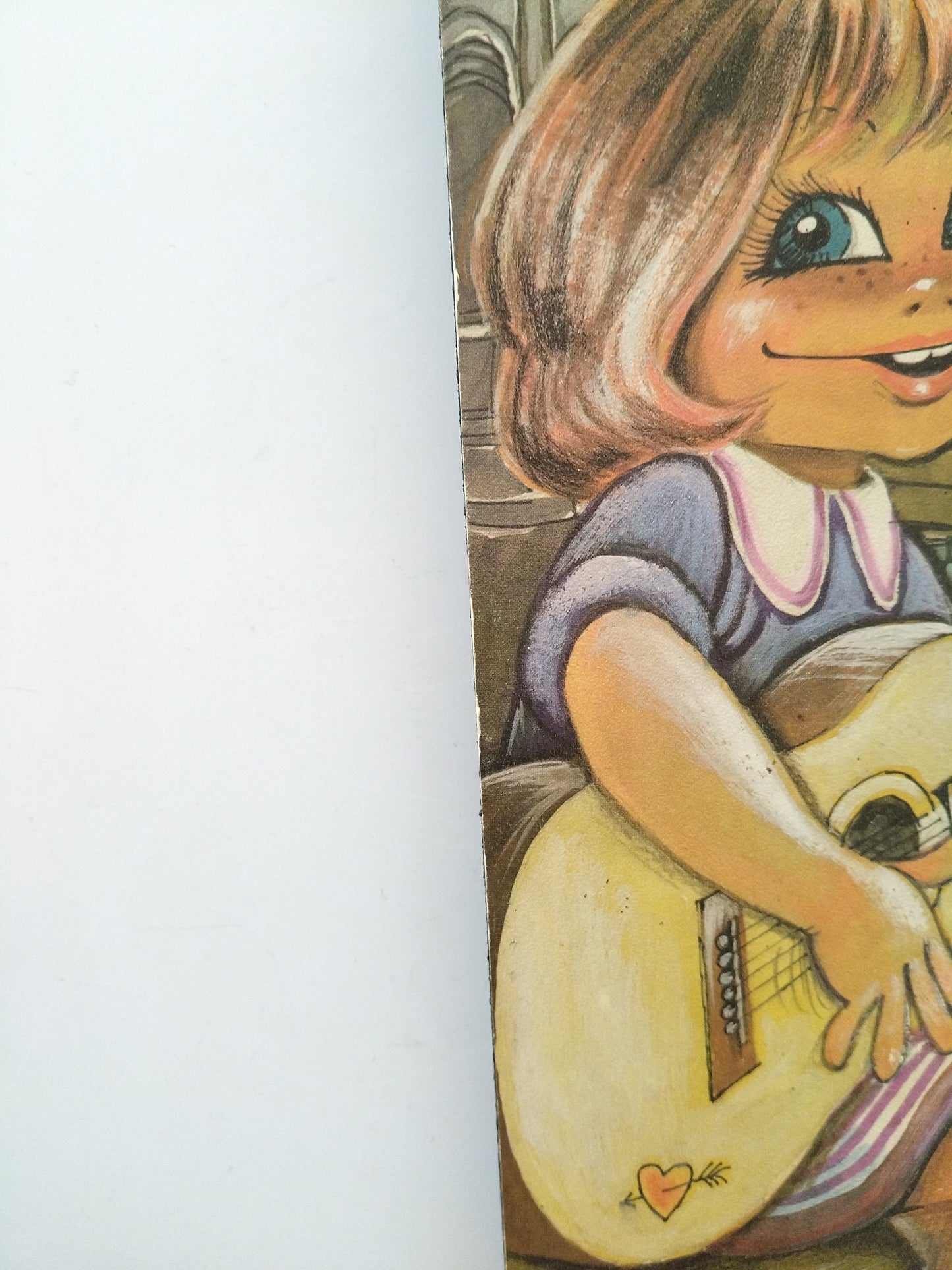 Illustration murale sur bois