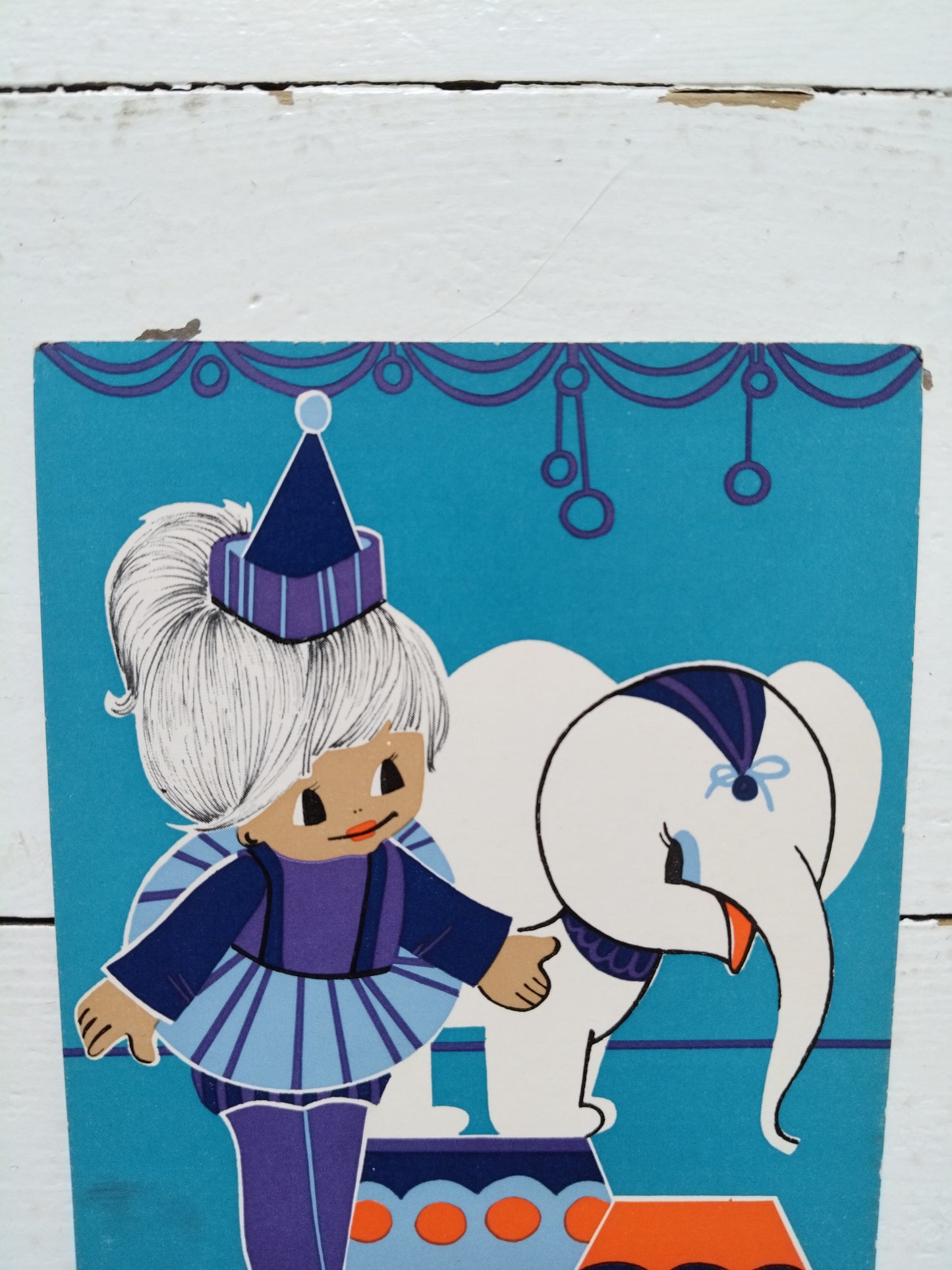 Ancienne carte postale illustration Jaklien Moerman