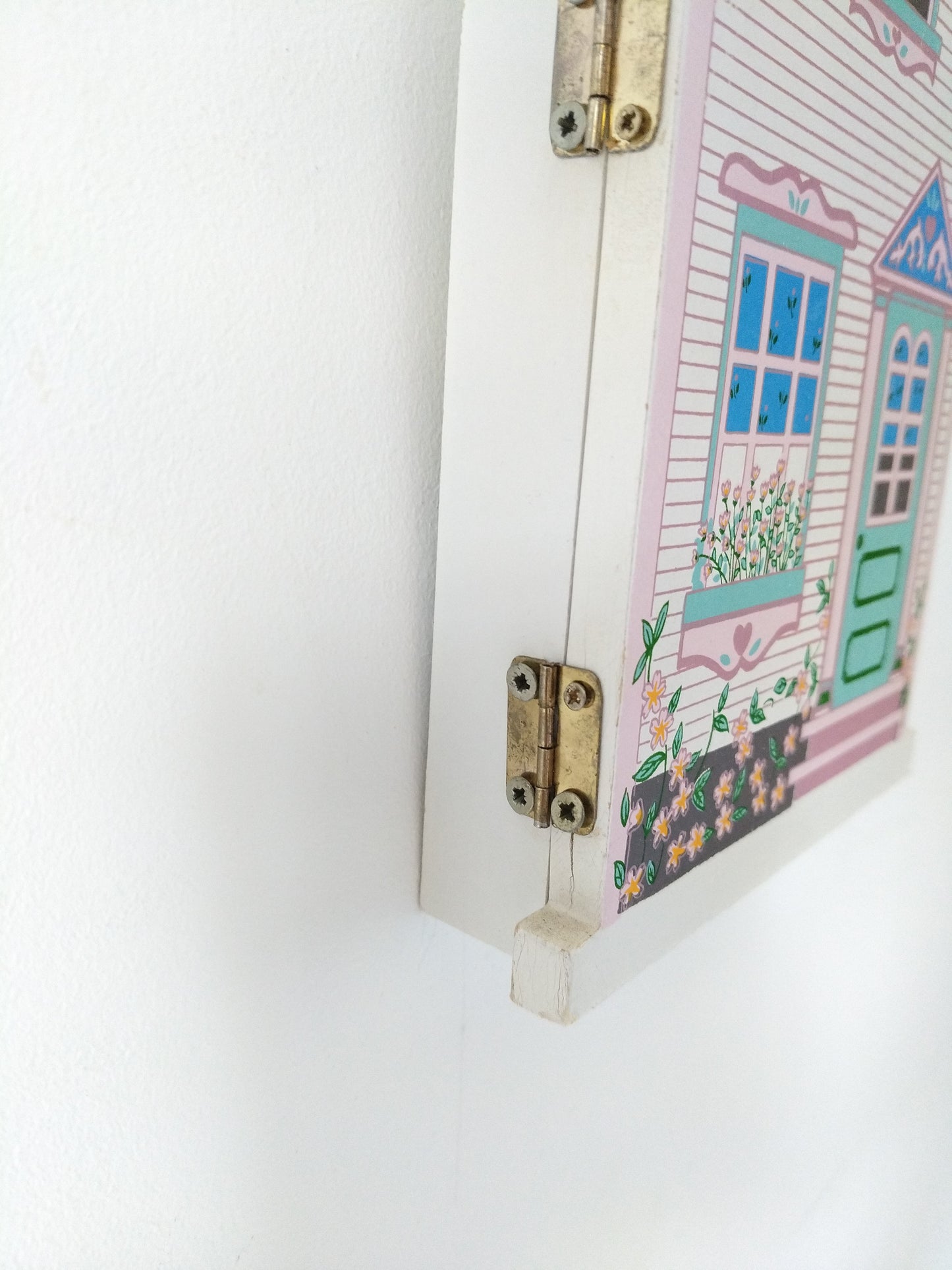 Boîte à clés murale en bois