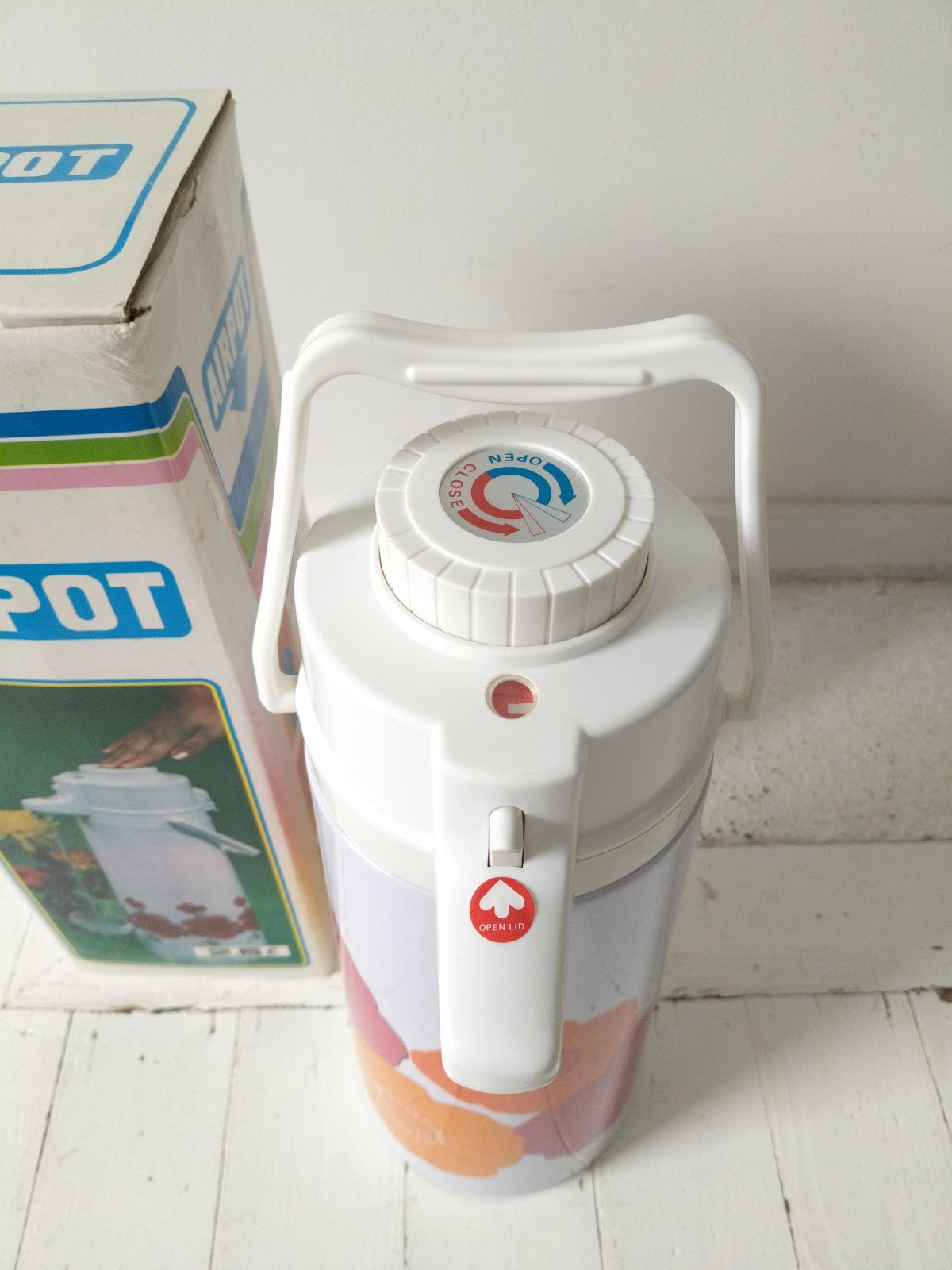 Thermos/ distributeur de boisson flower power D.G AIRPOT 2,5l