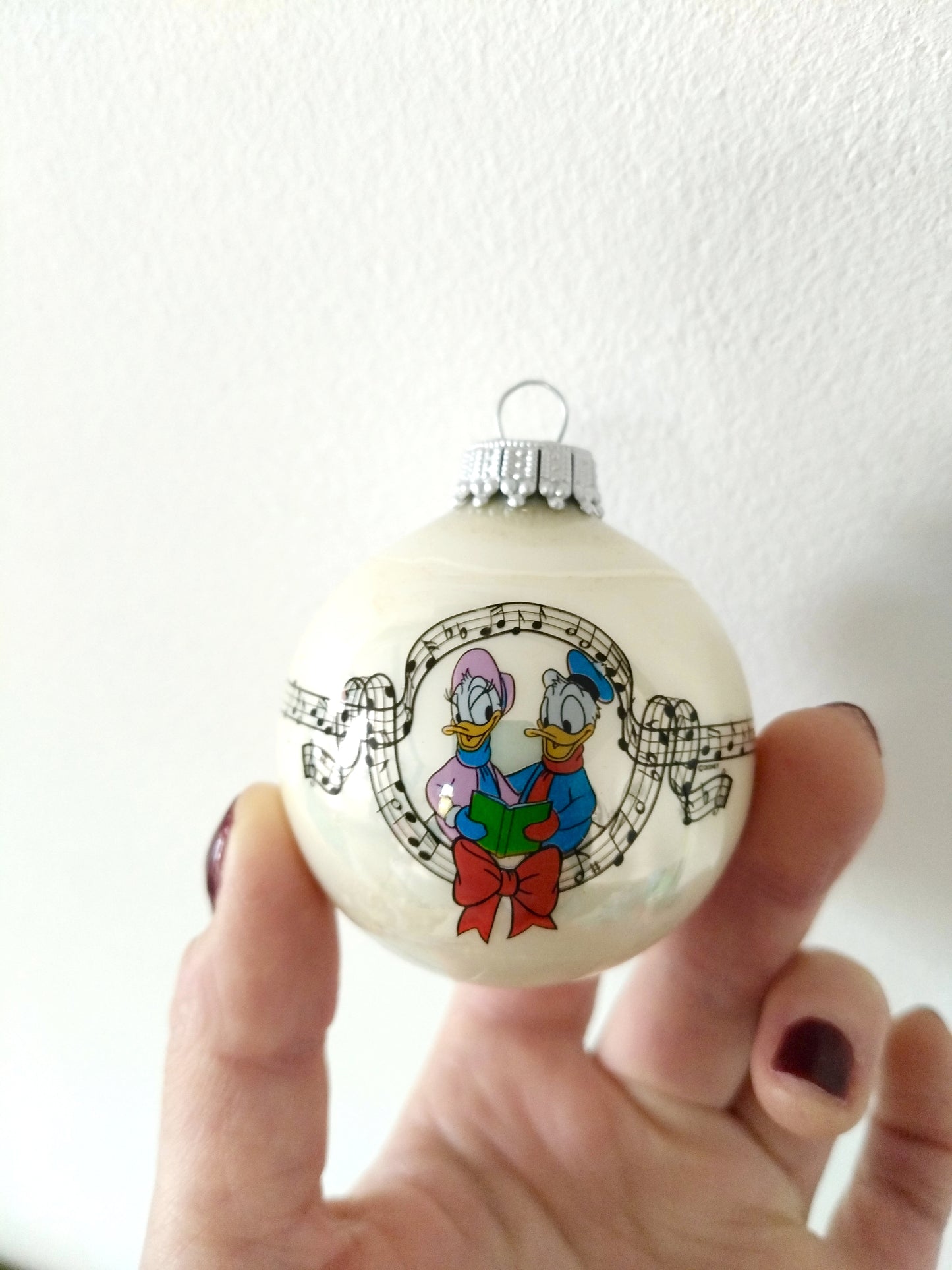 4 boules de Noël en verre Walt Disney's Germany