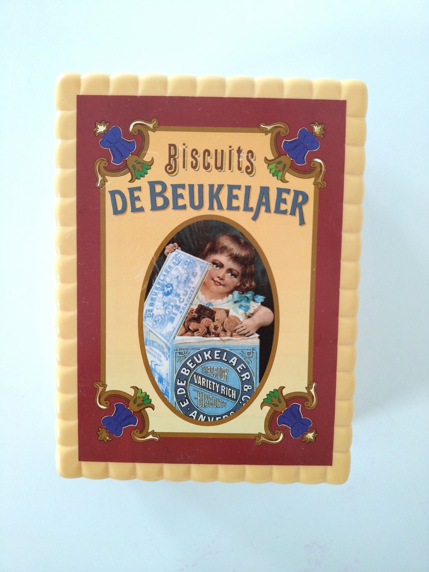 Boîte à lunch publicitaire petit beurre De Beukelaer