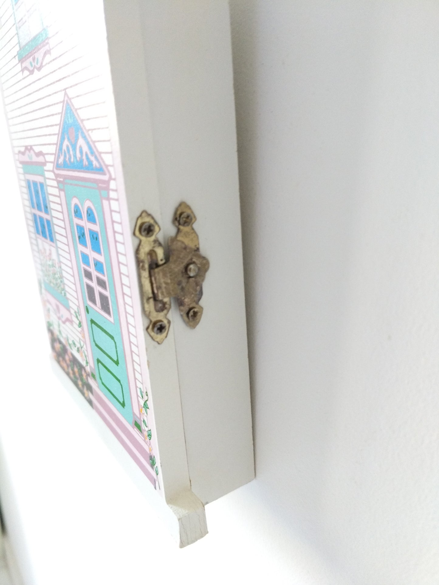 Boîte à clés murale en bois