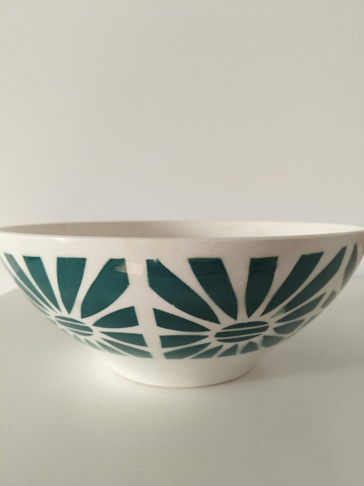 Ancien gros bol/ saladier en porcelaine Digoin Sarreguemines 9719 - cetaitmieuxavant