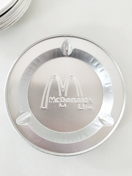 Cendrier jetable en aluminium Mc Donald's à l'unité