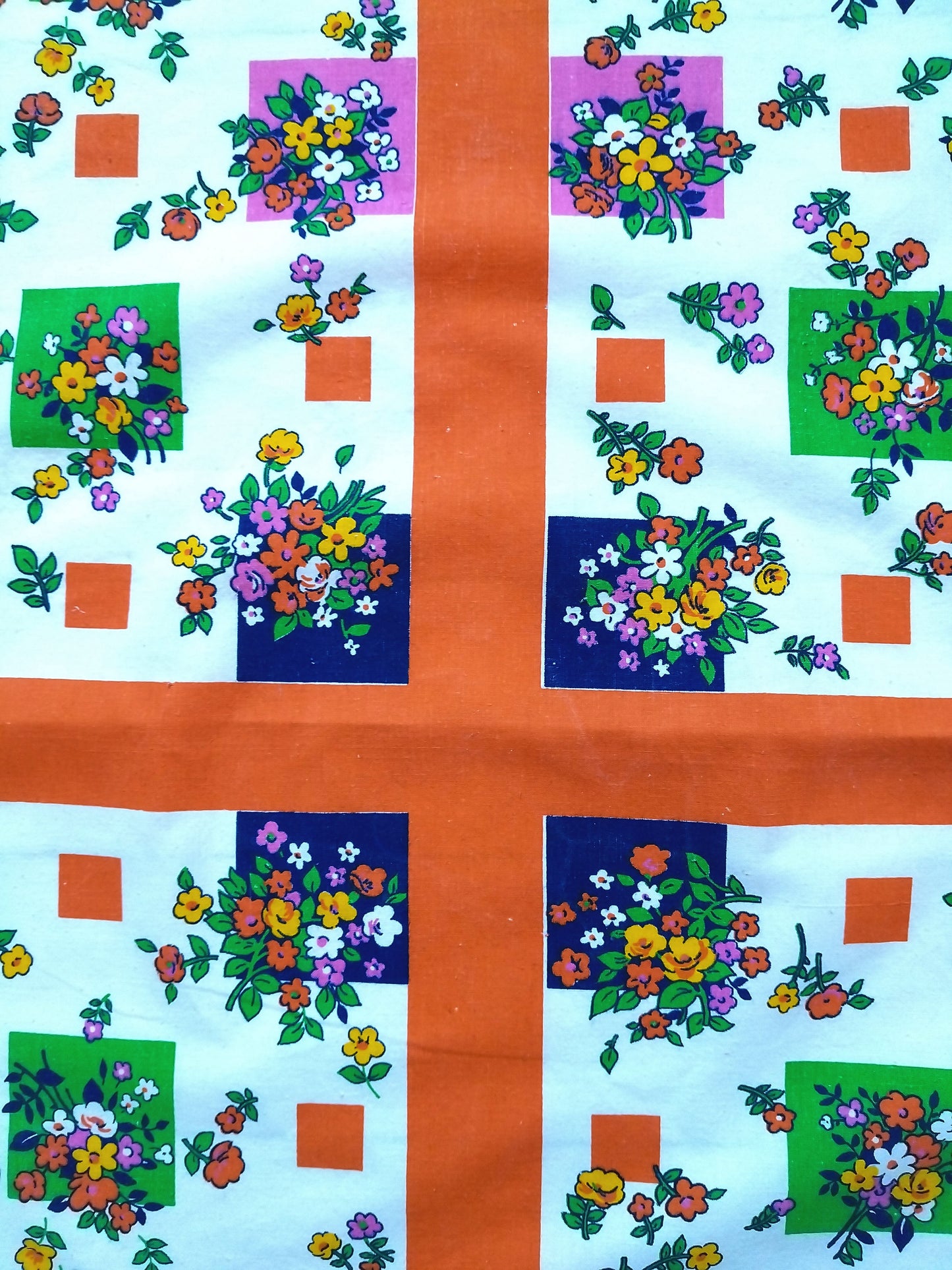Petite nappe carrée en coton - cetaitmieuxavant