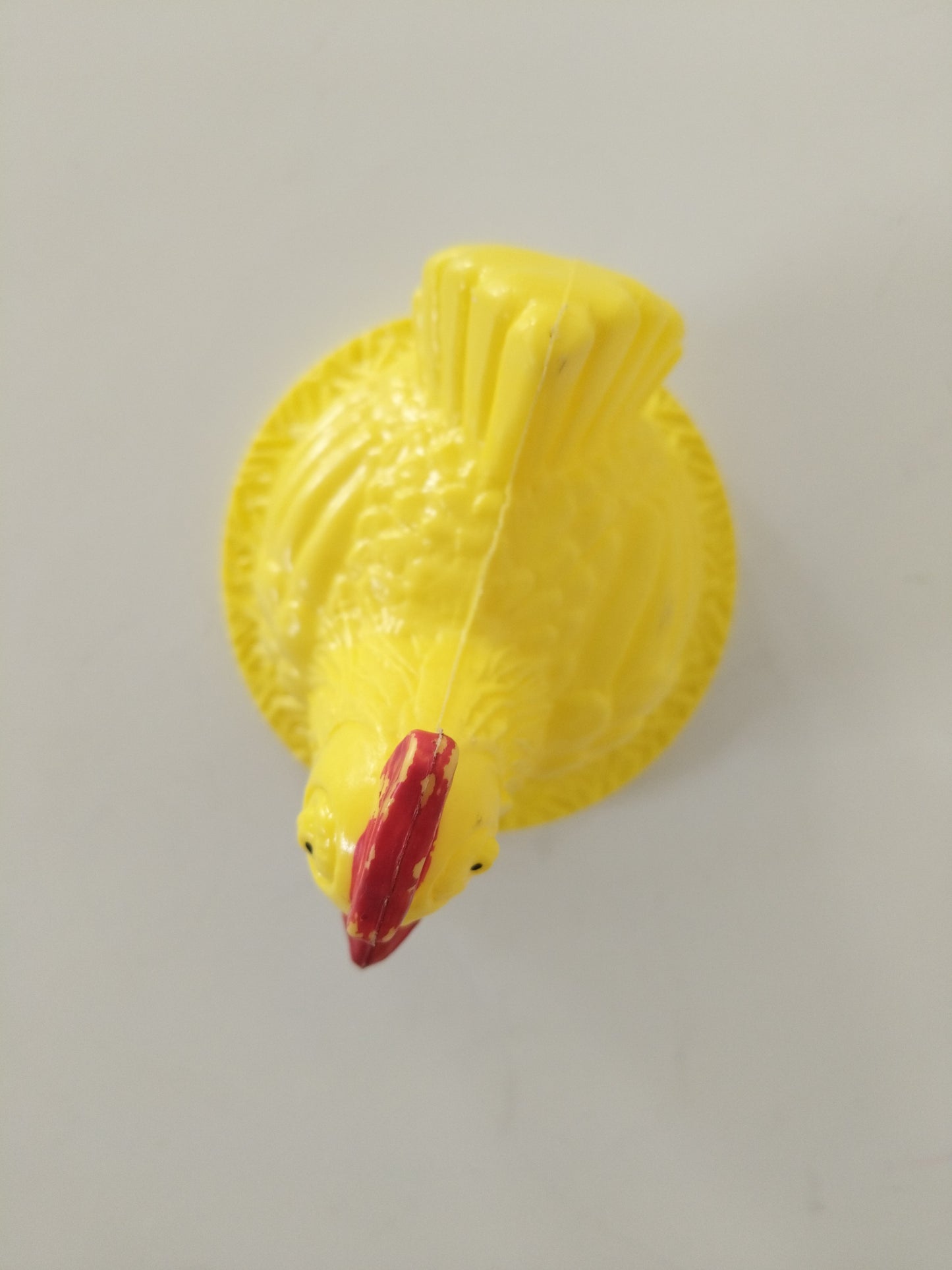 Déco de Pâques poule en plastique - cetaitmieuxavant