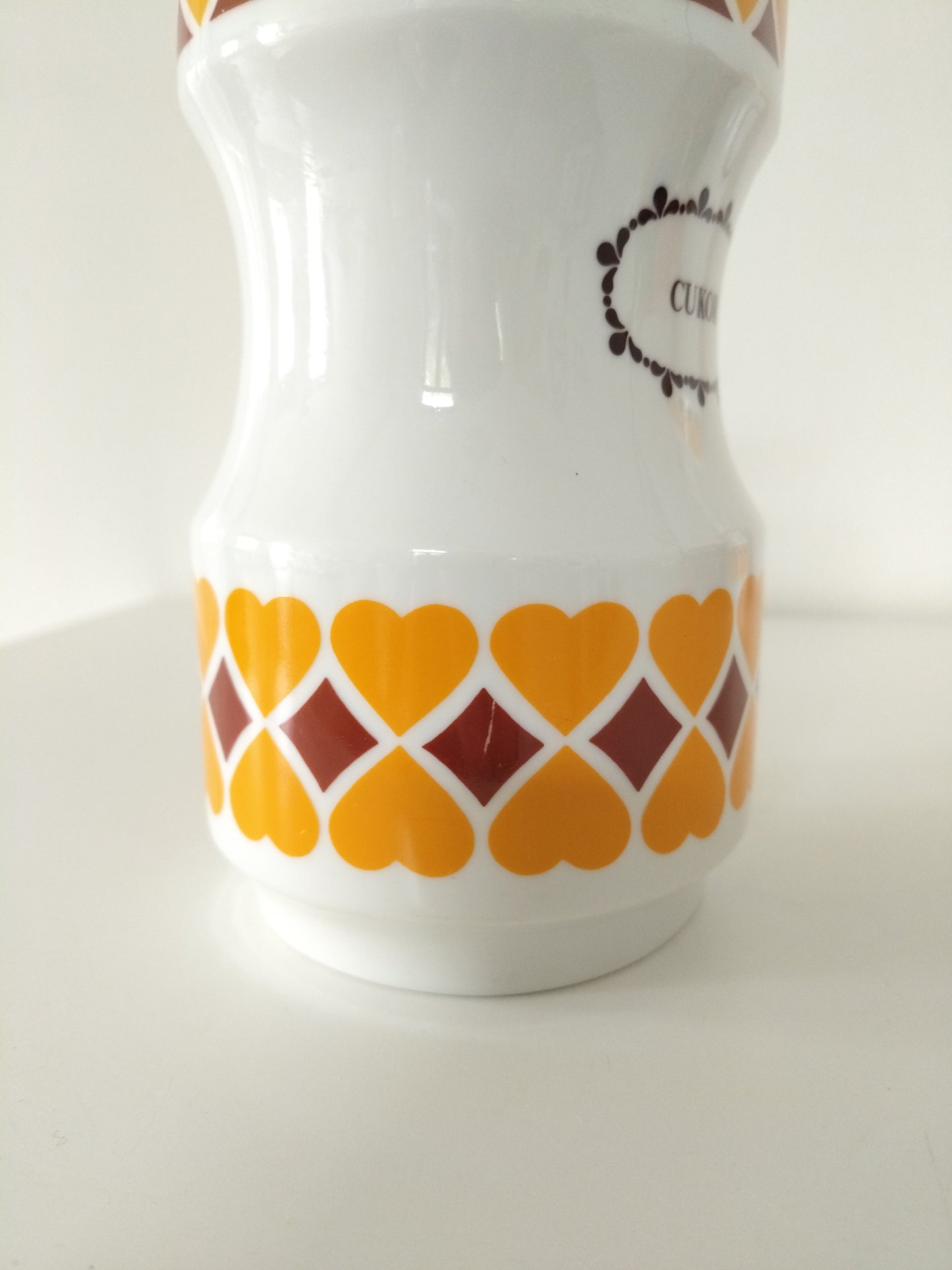Bocal/pot en porcelaine FIM Alfoldi Hongrie au choix - cetaitmieuxavant