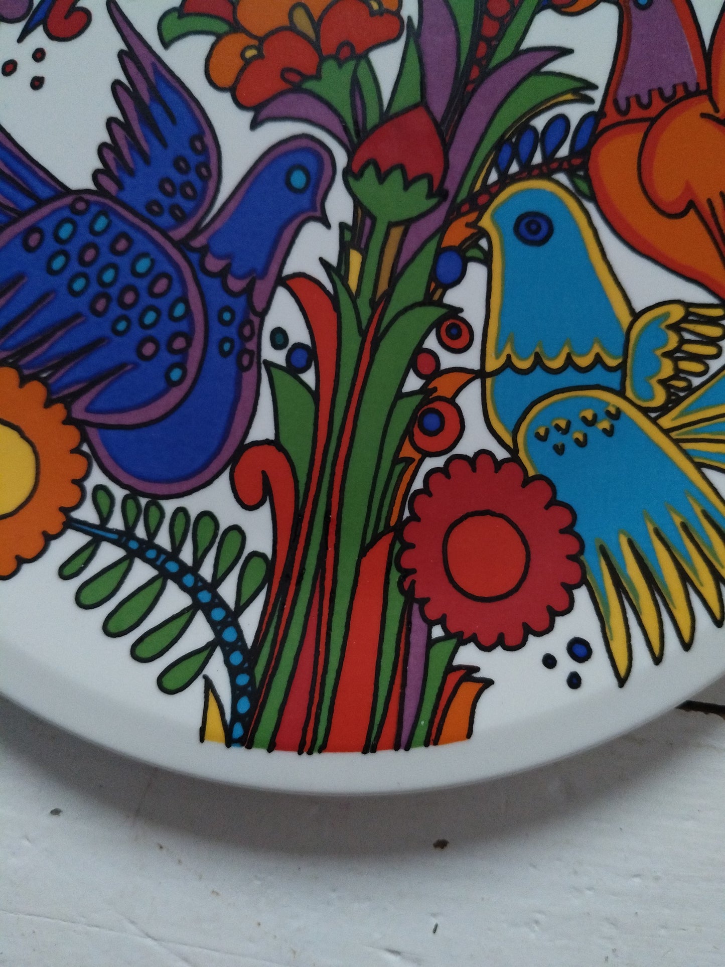 Assiette 20,5cm Villeroy et Boch Acapulco décor plein à l'unité - plusieurs pièces disponibles - cetaitmieuxavant