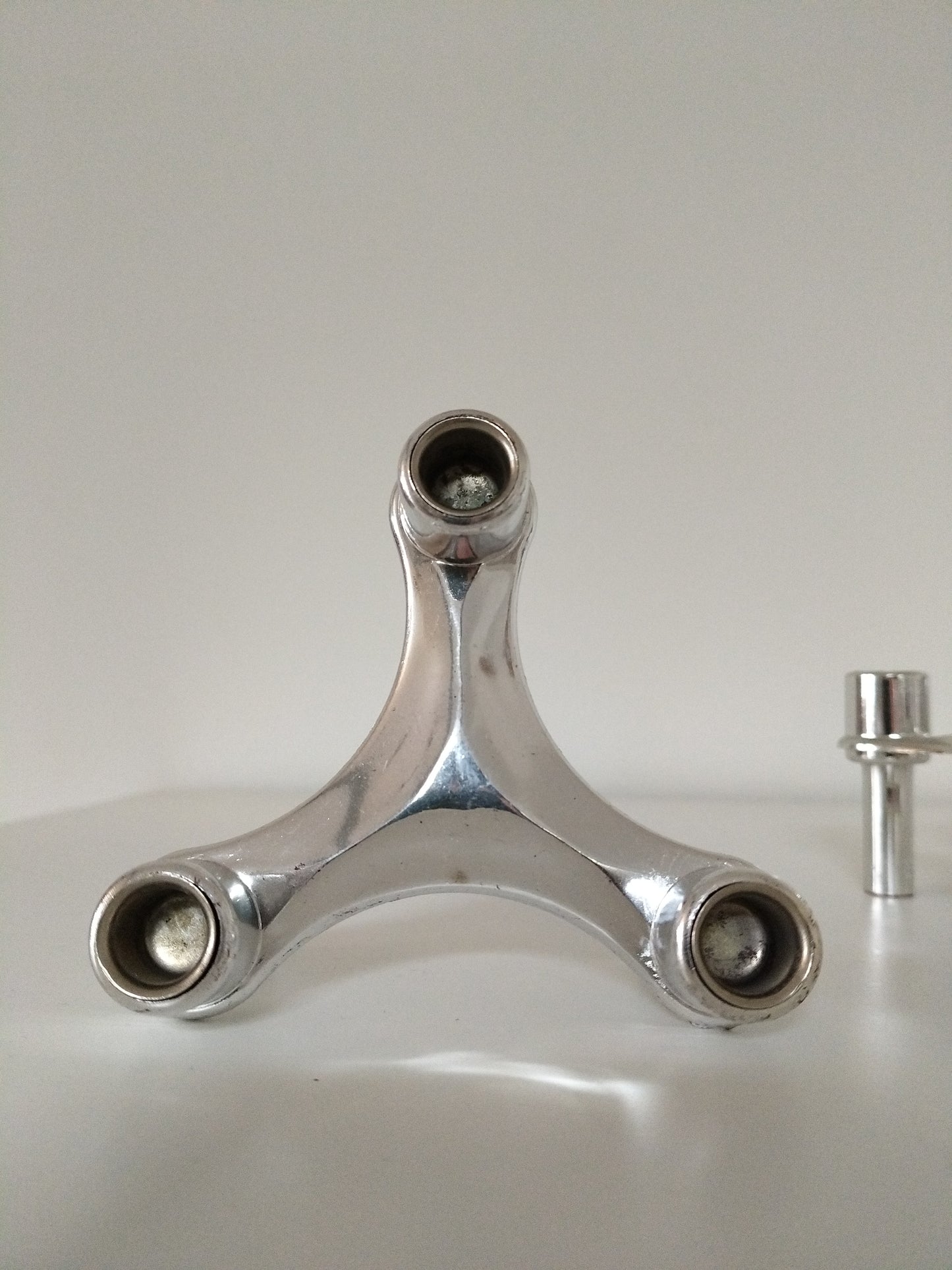 Ensemble de 3 bougeoirs en plastique Seca