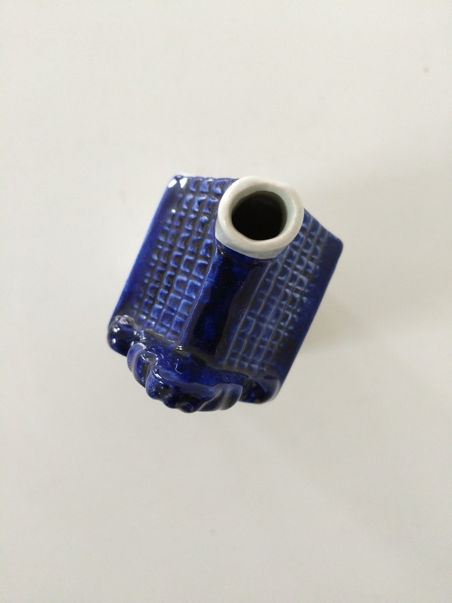 Maison hollandaise miniature en Bleu de Delft - cetaitmieuxavant