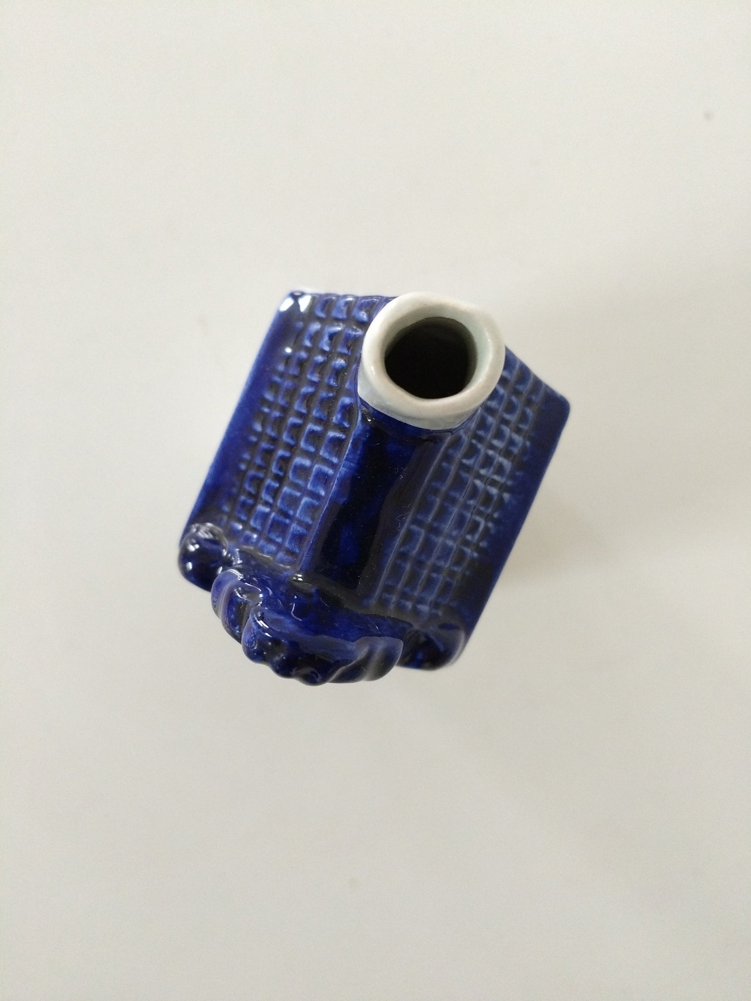 Maison hollandaise miniature en Bleu de Delft - cetaitmieuxavant