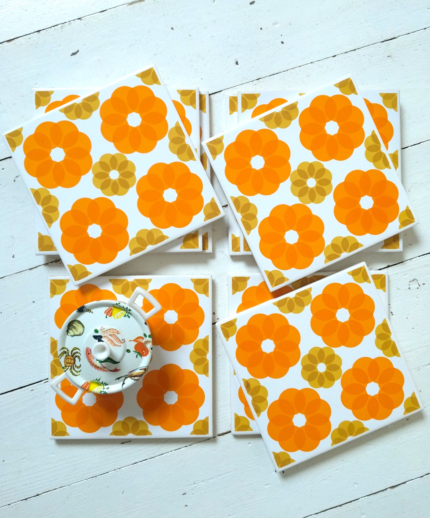 Dessous de plat/ carreau en céramique Villeroy et Boch