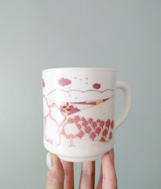 Mug Arcopal village de campagne