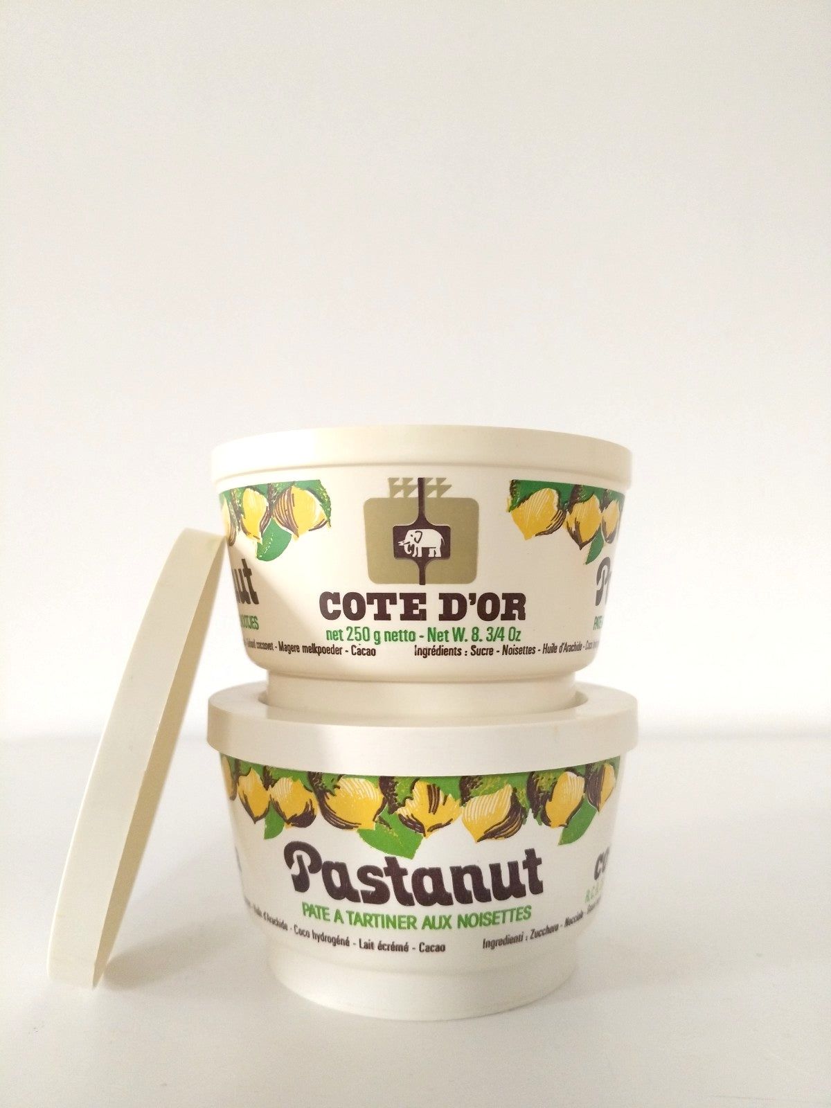Ancienne boîte de pâte à tartiner aux noisettes Pastador Côte d'Or à l'unité - cetaitmieuxavant