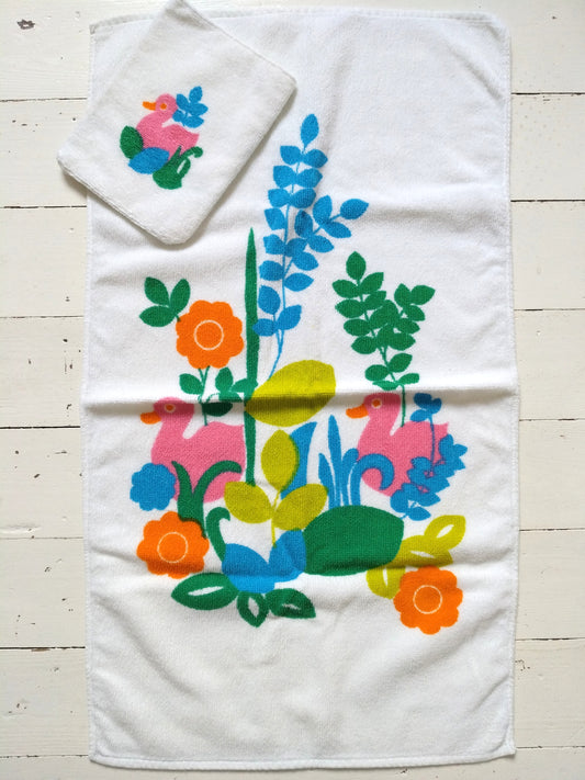 Ensemble serviette de toilette et gant de toilette enfant Möve Germany