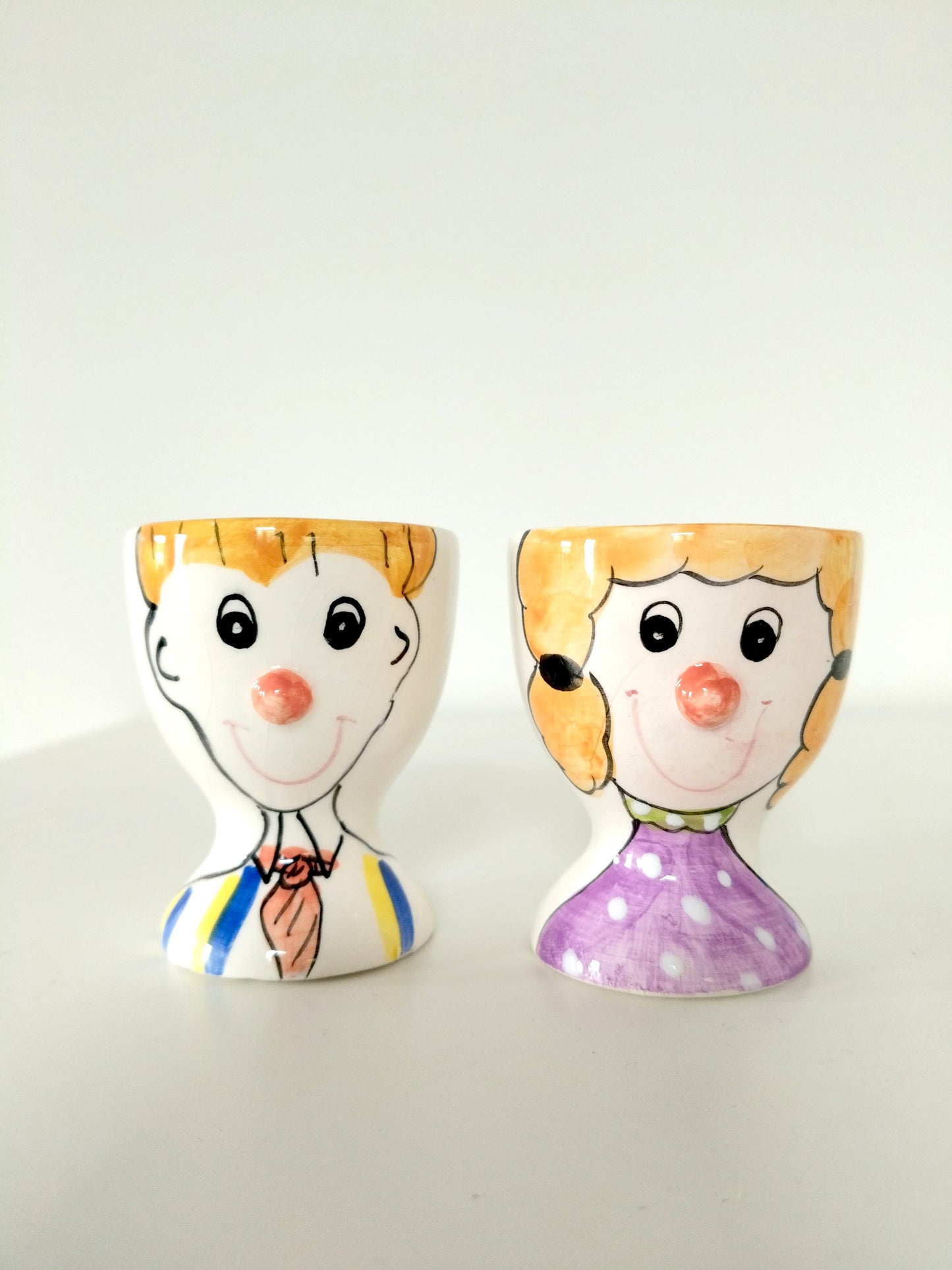 Duo de coquetiers en céramique L Dake & Zn Amsterdam - cetaitmieuxavant