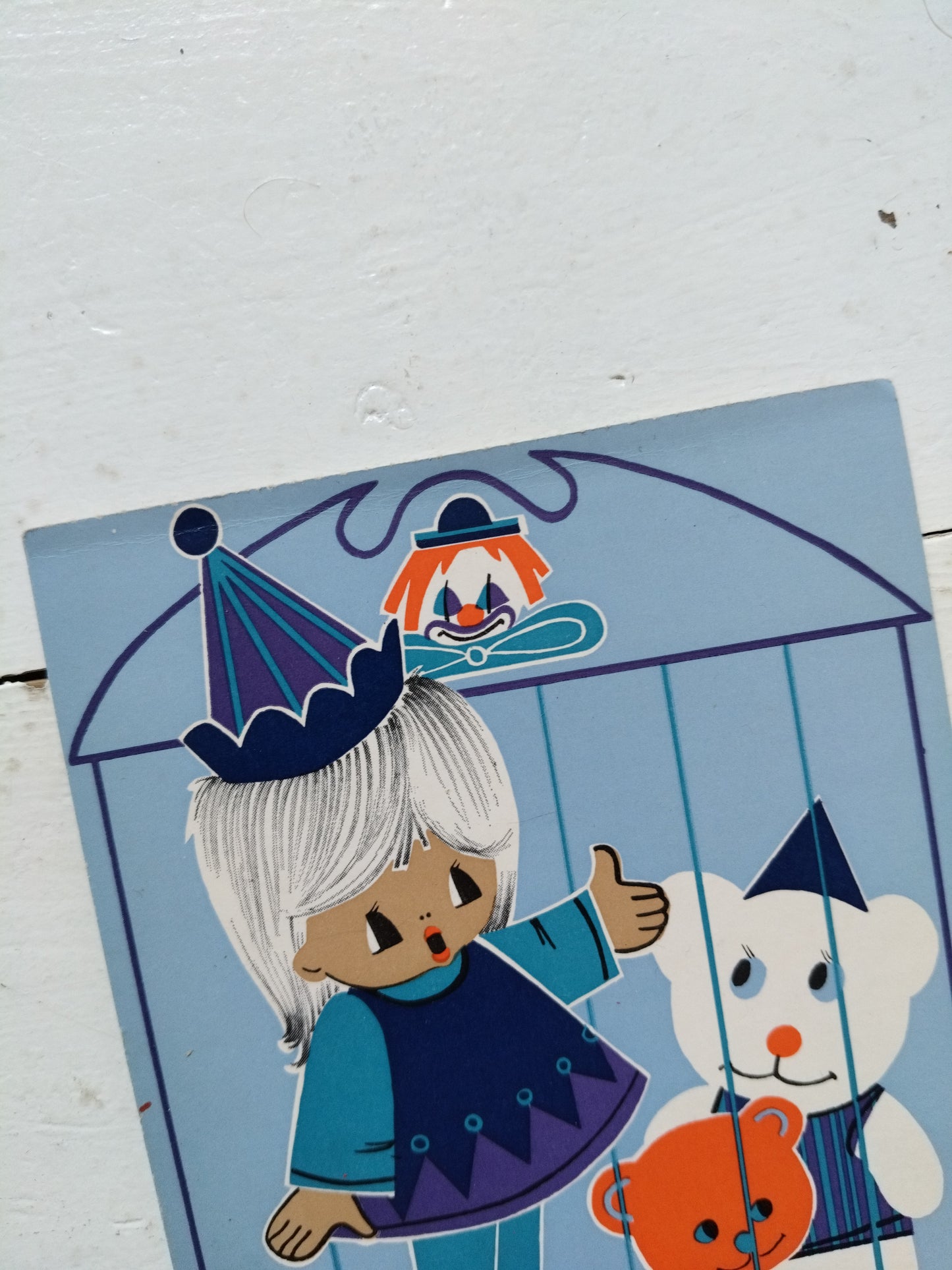Ancienne carte postale illustration Jaklien Moerman